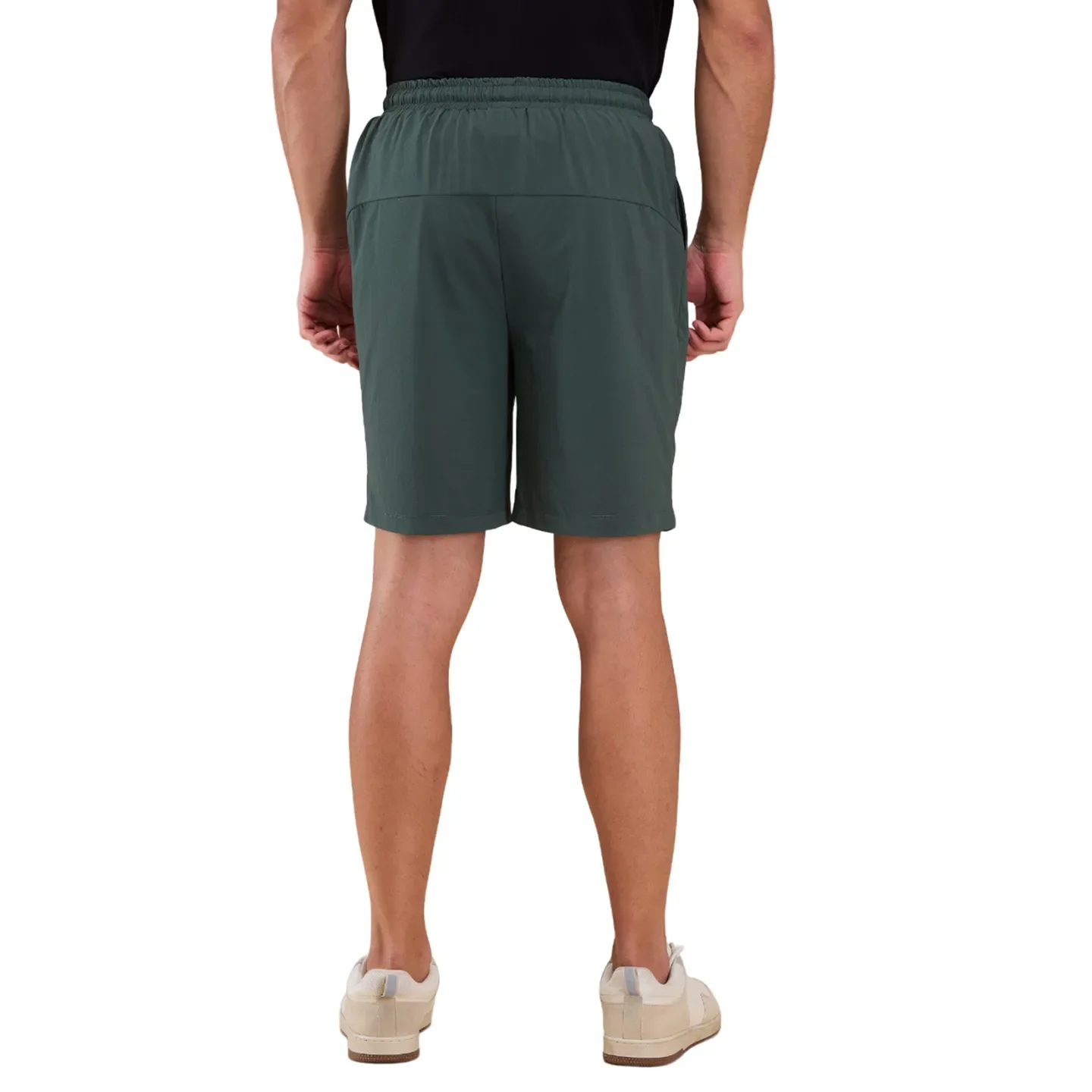 Olive Shorts Fit Men's Shorts by Being Human Clothing - Image 3