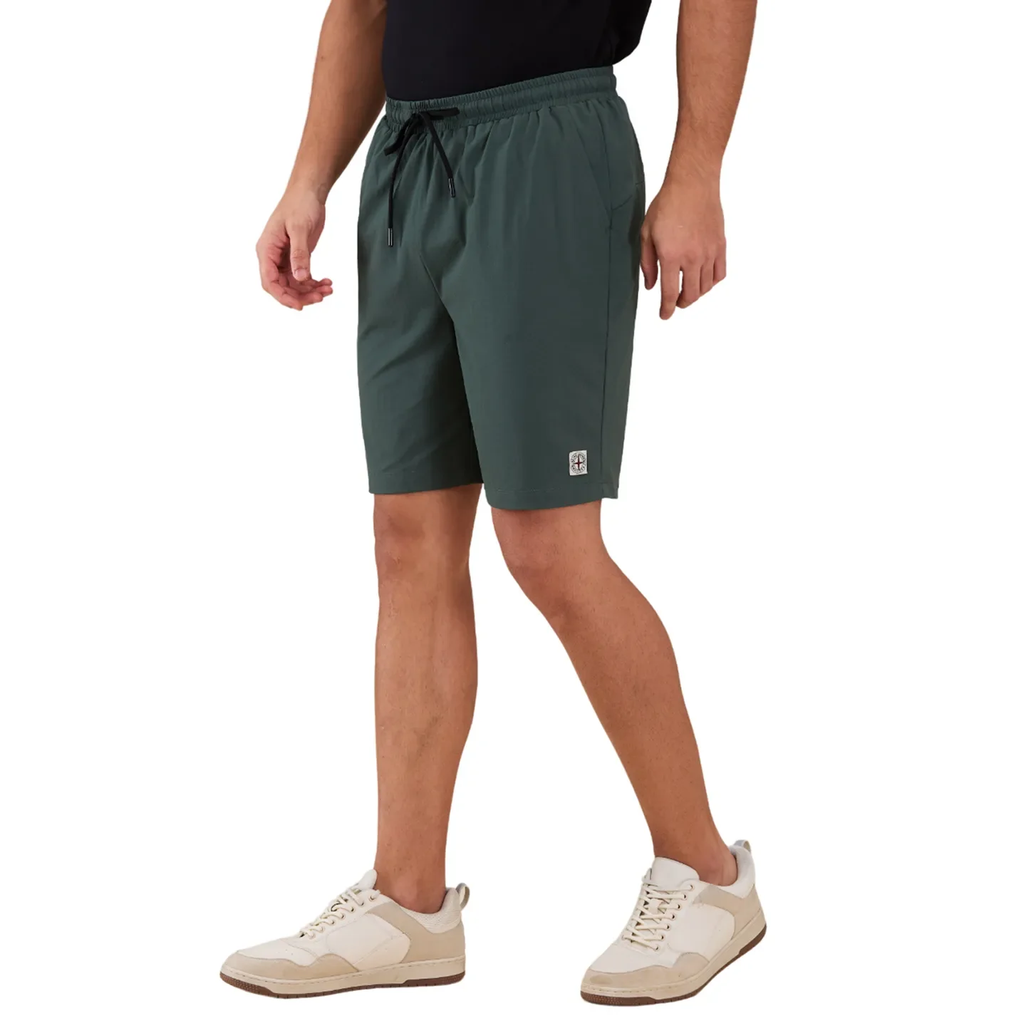 Olive Shorts Fit Men's Shorts by Being Human Clothing - Image 4