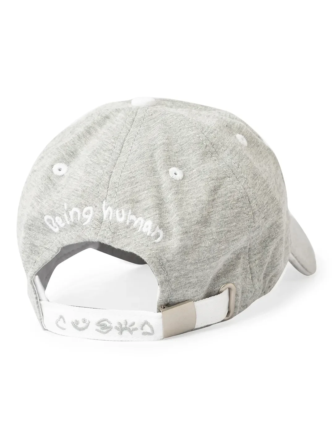 Grey Unisex Cap by Being Human Clothing - Image 4