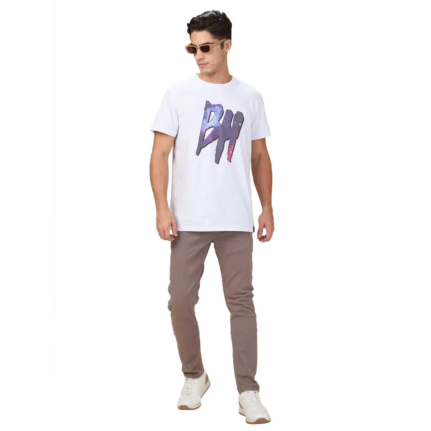 Steel Grey Cropped Fit Denims For Men By Being Human Clothing - Image 6