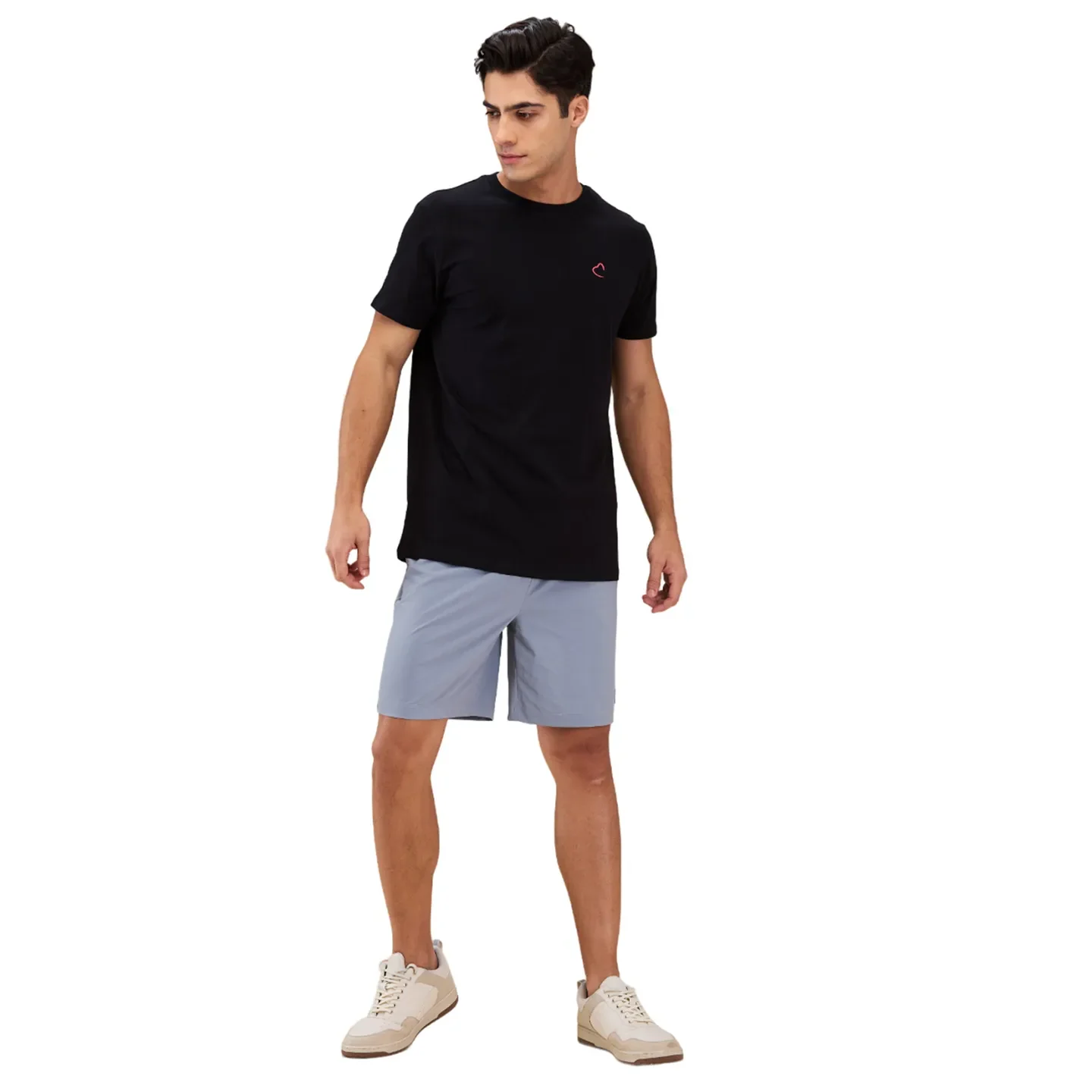 Grey Shorts Fit Men's Shorts by Being Human Clothing - Image 2