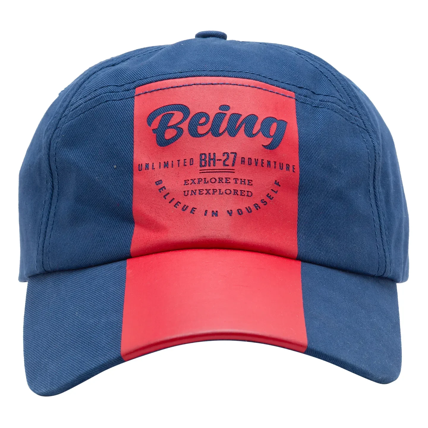 Indigo Cotton Unisex Cap by Being Human Clothing