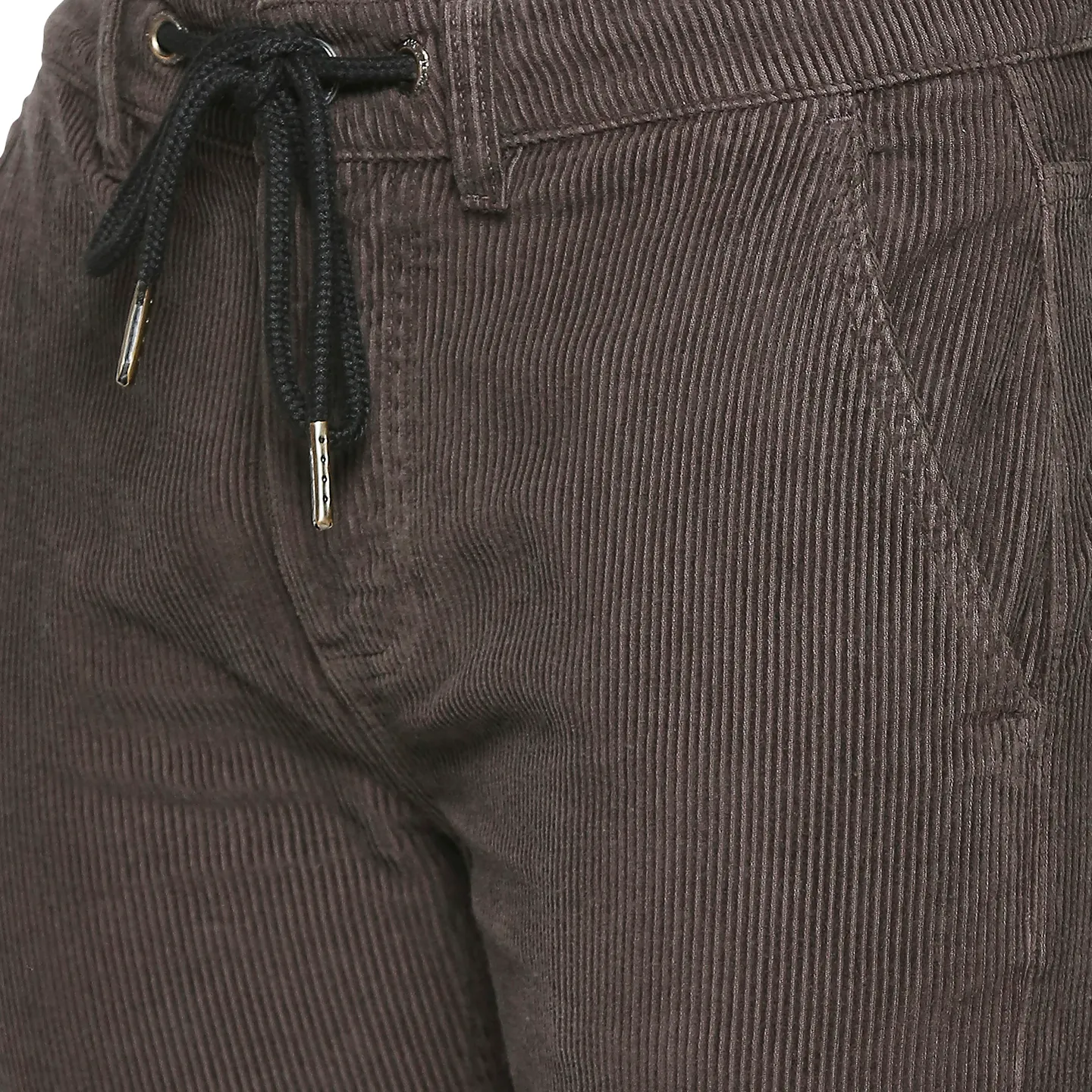 Charcoal Slim Fit Joggers For Men By Being Human Clothing - Image 5