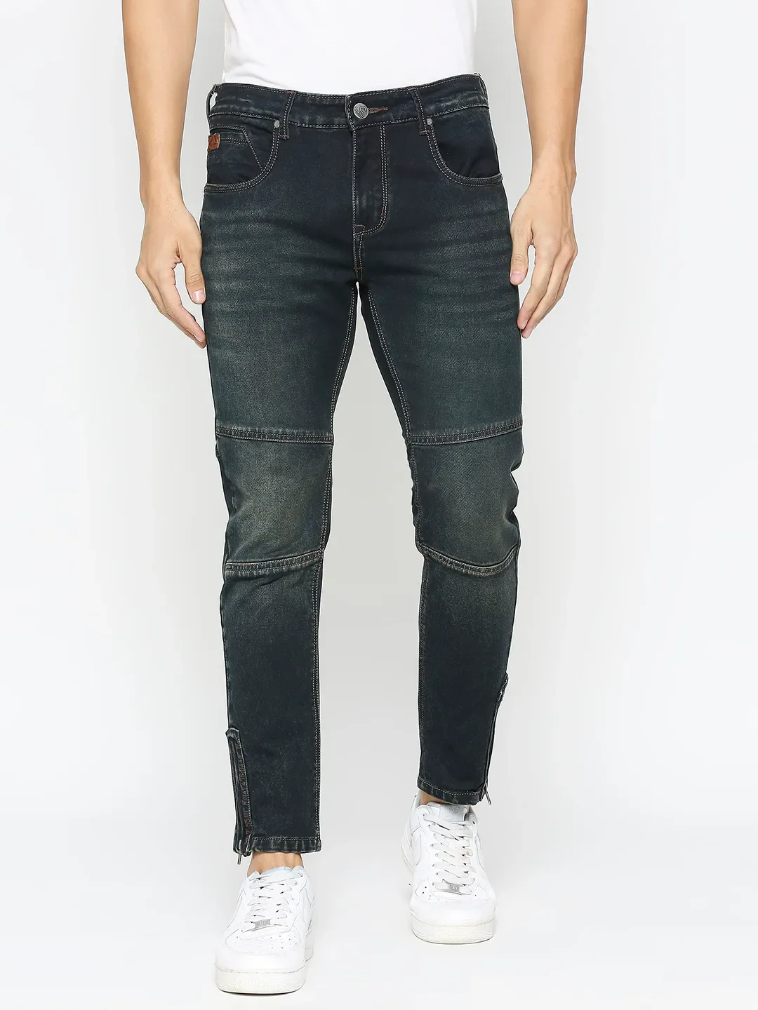 Blue Jogger Fit Men's Denims by Being Human Clothing