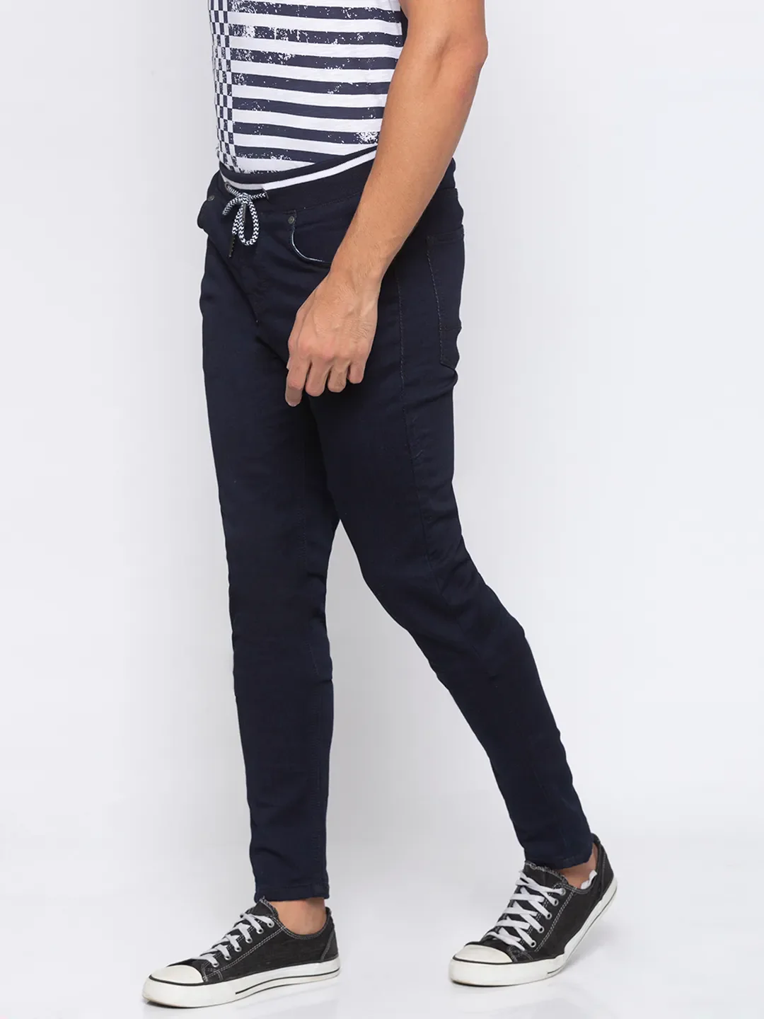 Blue Jogger Fit Men's Denims by Being Human Clothing - Image 2