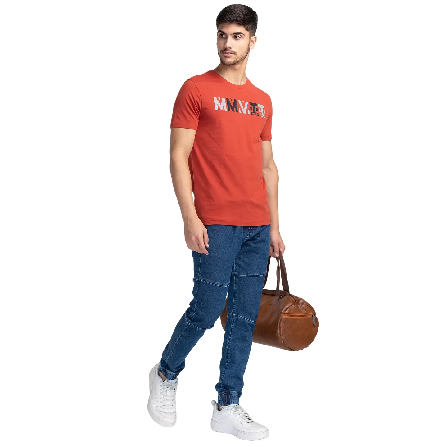 Blue Jogger Fit Men's Denims by Being Human Clothing - Image 6