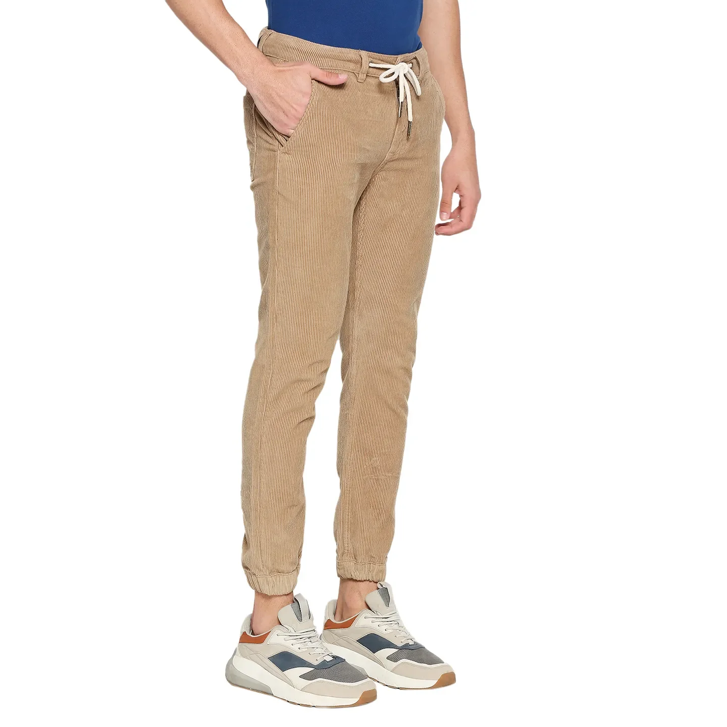 Khaki Jogger fit Men's Denims by Being Human Clothing - Image 3