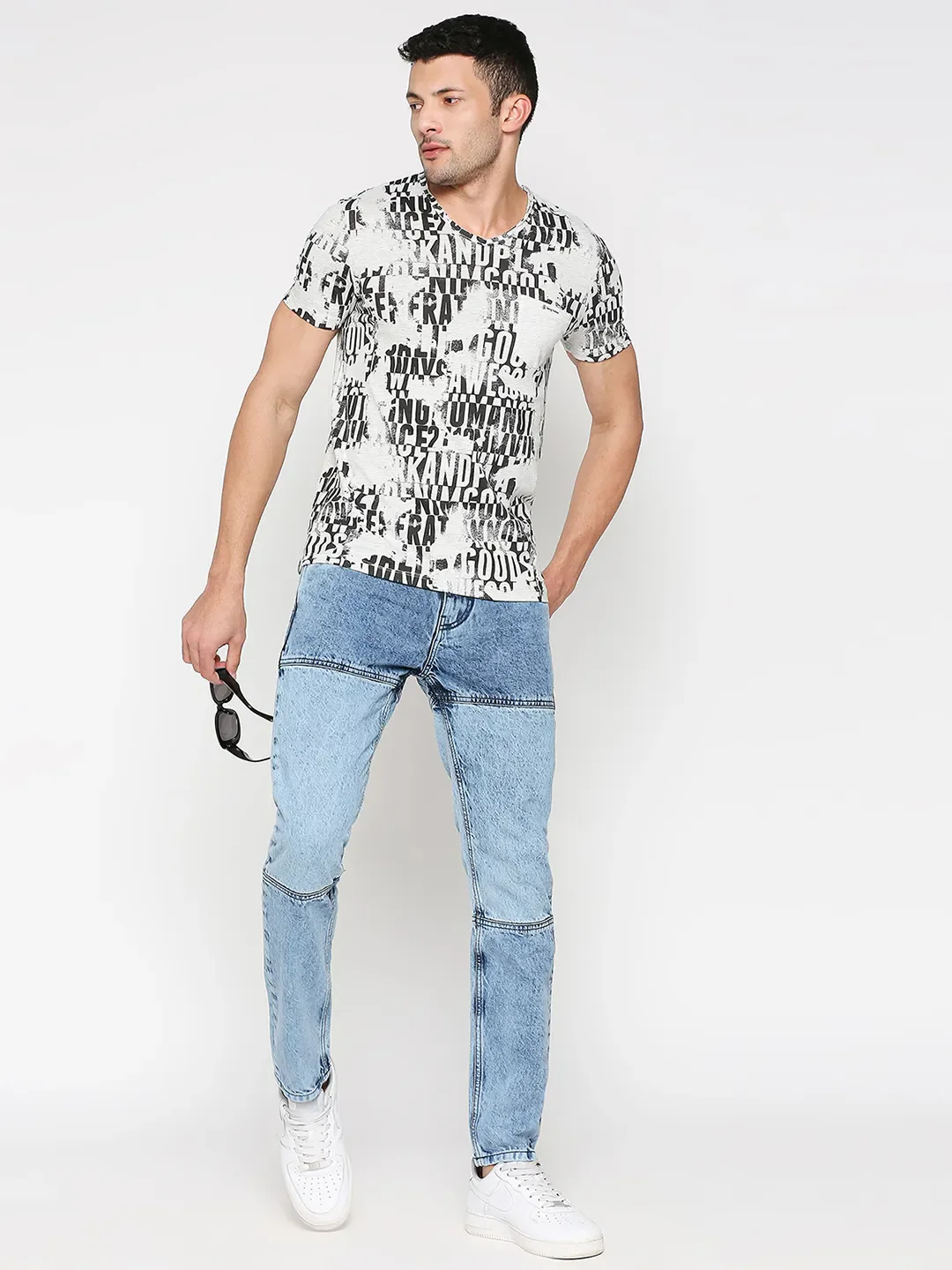 Blue Jogger Fit Men's Denims by Being Human Clothing - Image 6