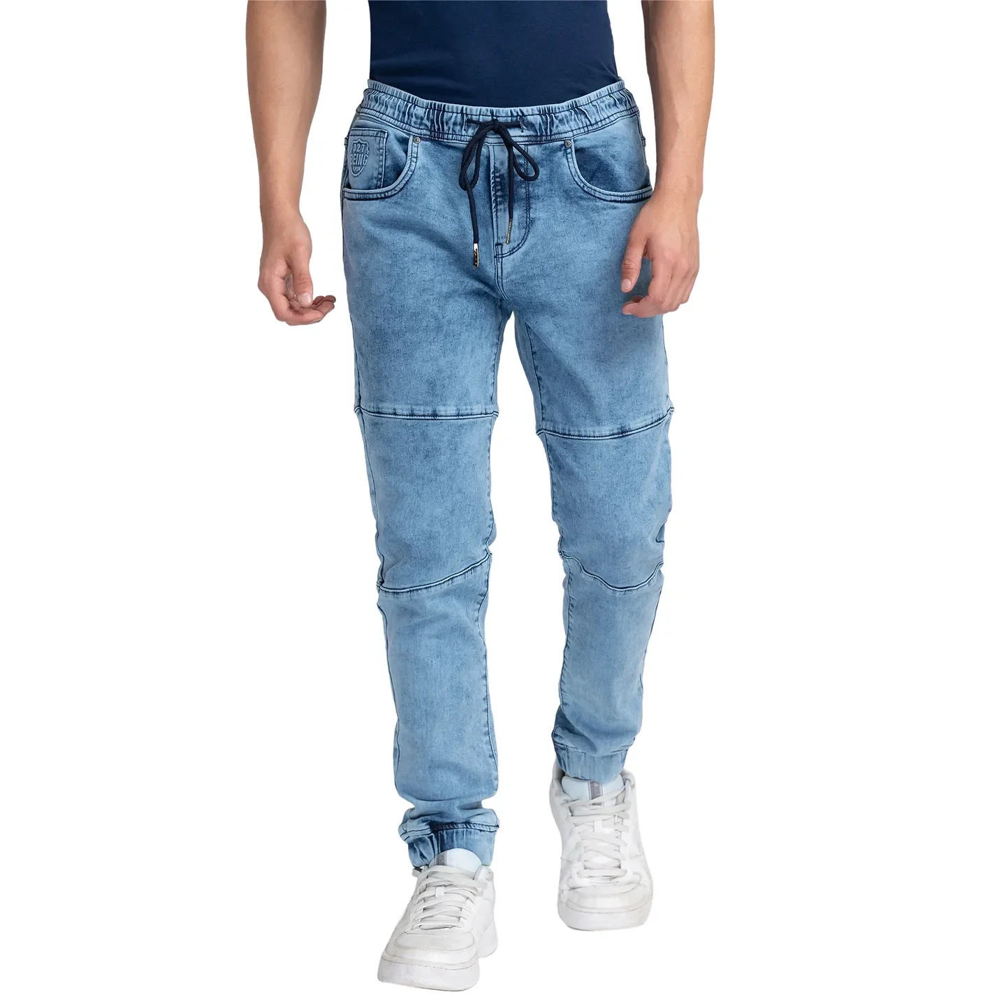 Blue Jogger Fit Men's Denims by Being Human Clothing