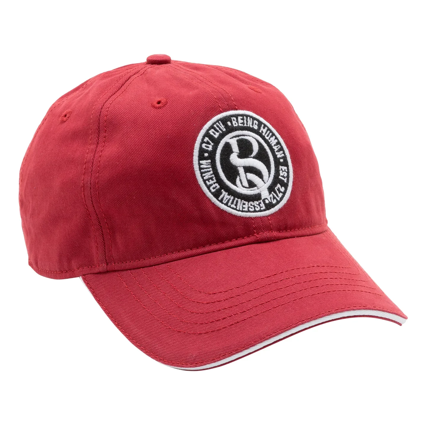 Marron Cotton Unisex Cap by Being Human Clothing - Image 2