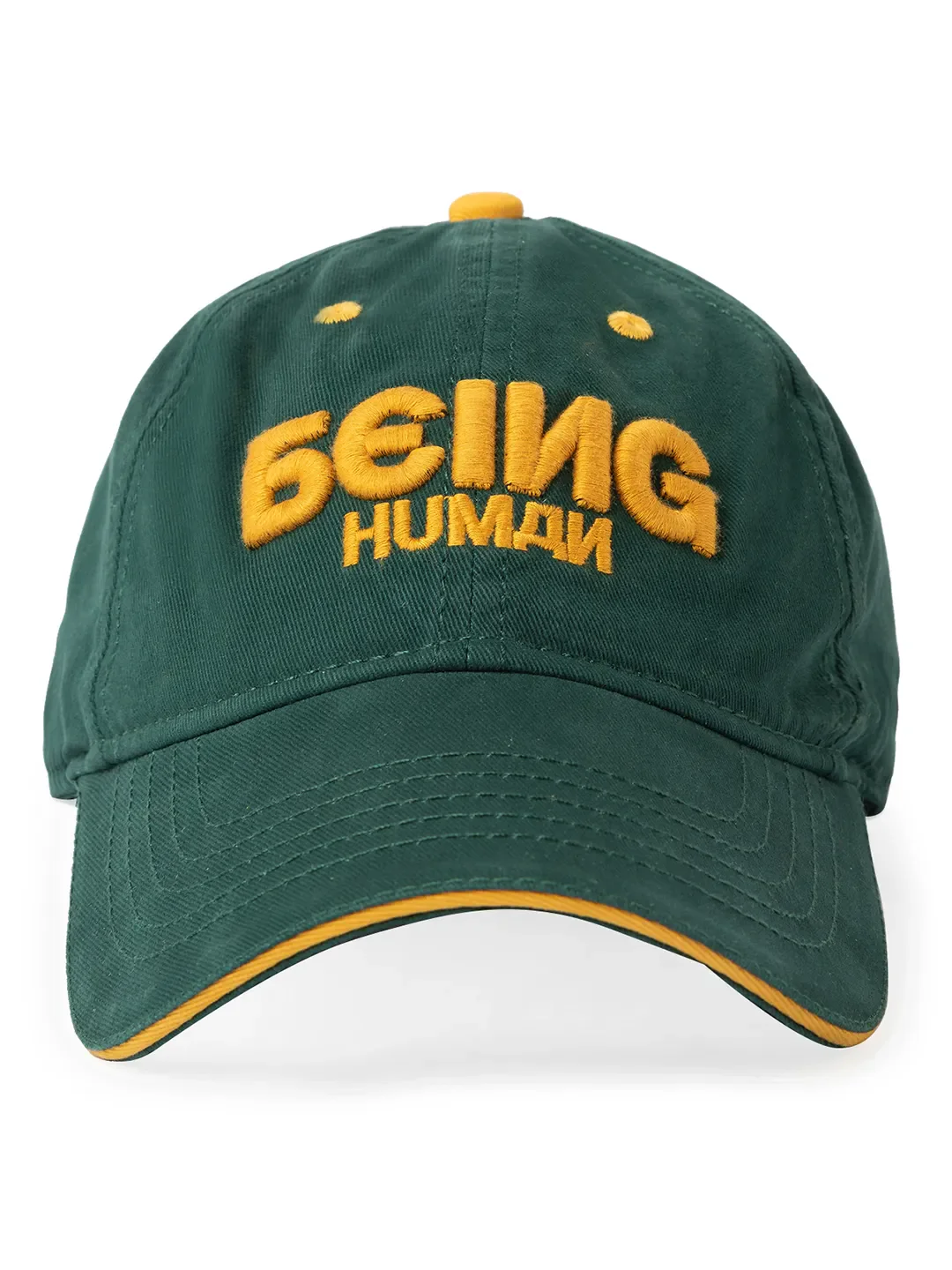 Green Unisex Cap by Being Human Clothing