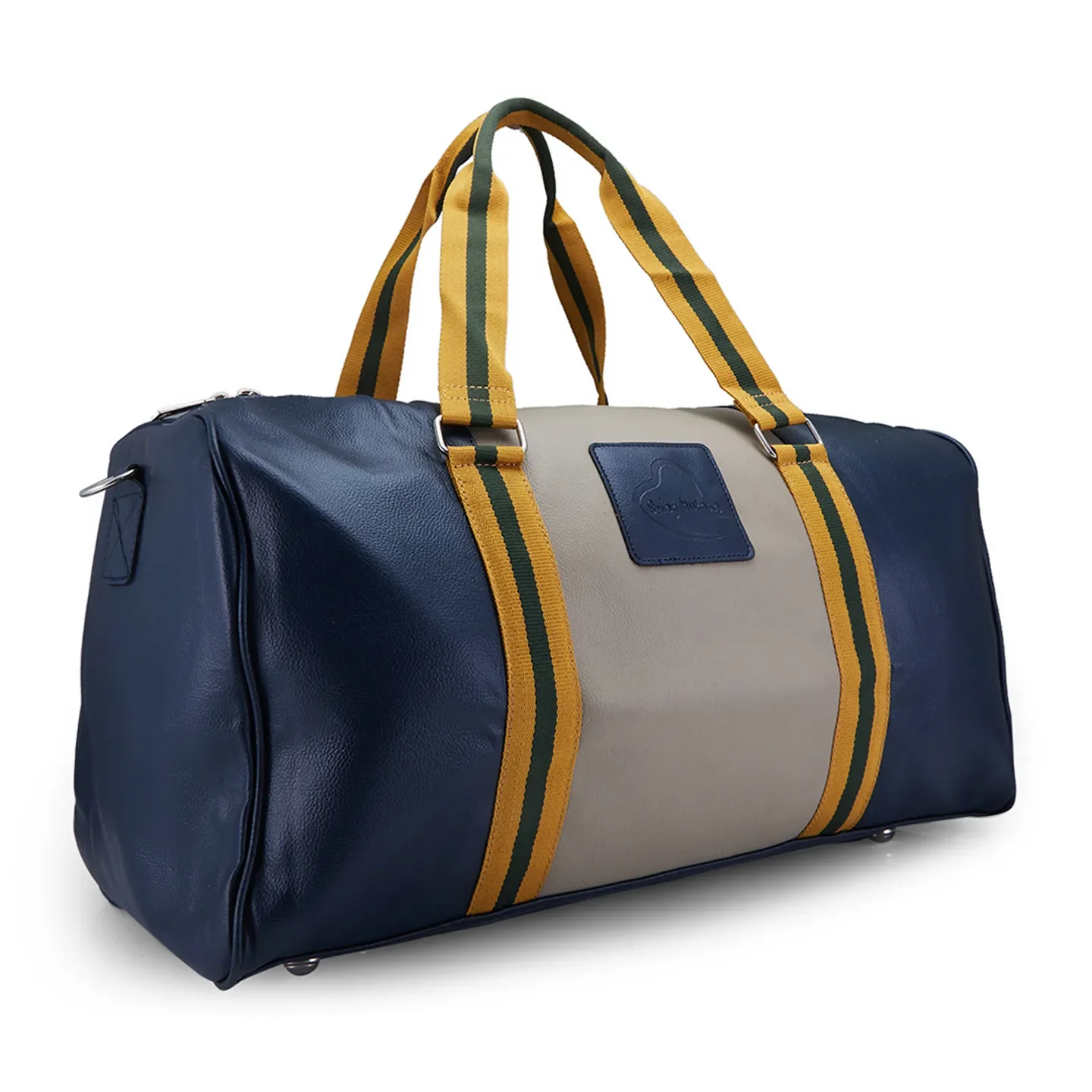 Navy&Beige Unisex Bag by Being Human Clothing - Image 3