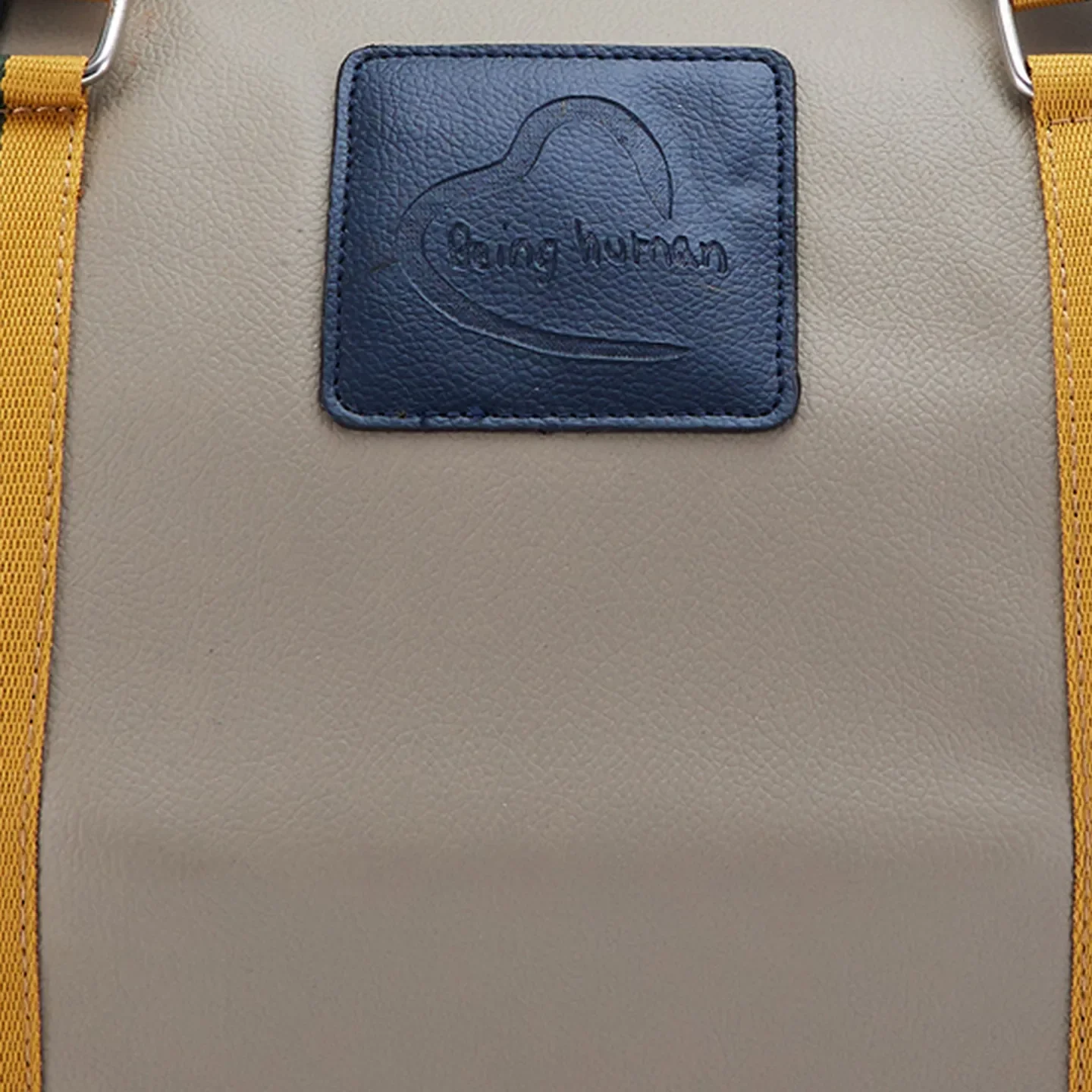 Navy&Beige Unisex Bag by Being Human Clothing - Image 6