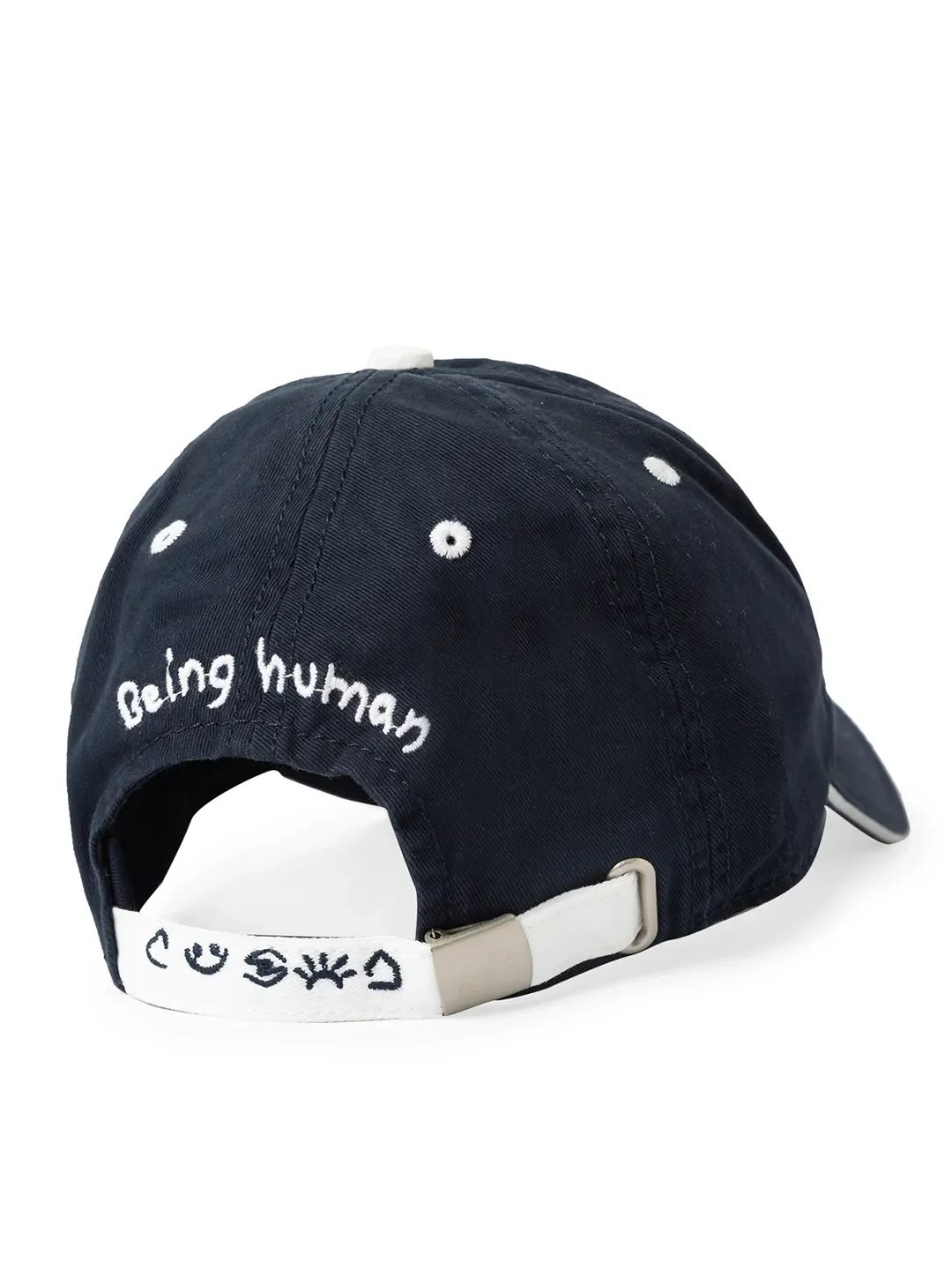 Blue Unisex Cap by Being Human Clothing - Image 4