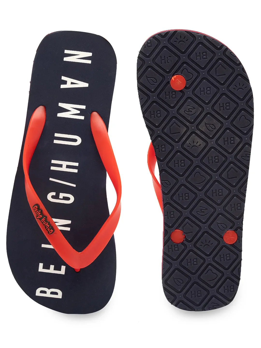 Navy Flip Flops Being Human clothing - Image 2