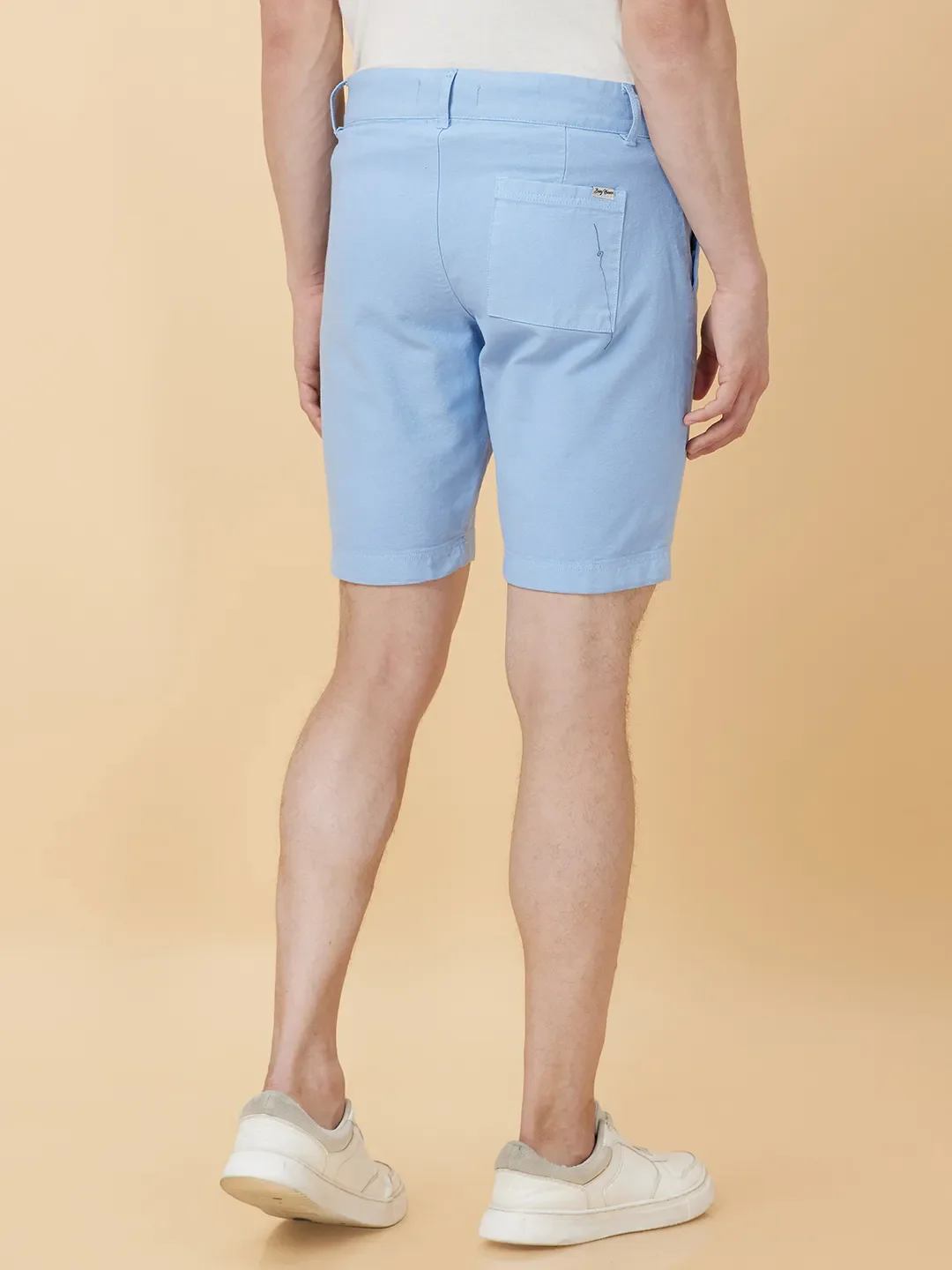 Blue Shorts Fit Men's Shorts by Being Human Clothing - Image 4