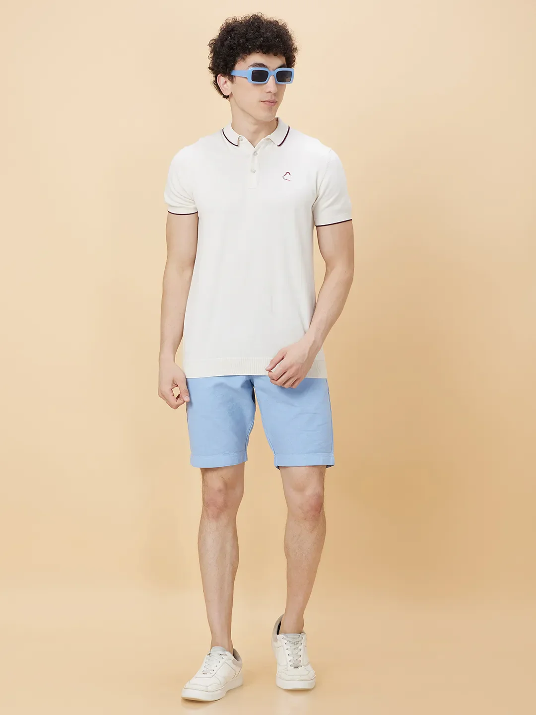 Blue Shorts Fit Men's Shorts by Being Human Clothing - Image 6