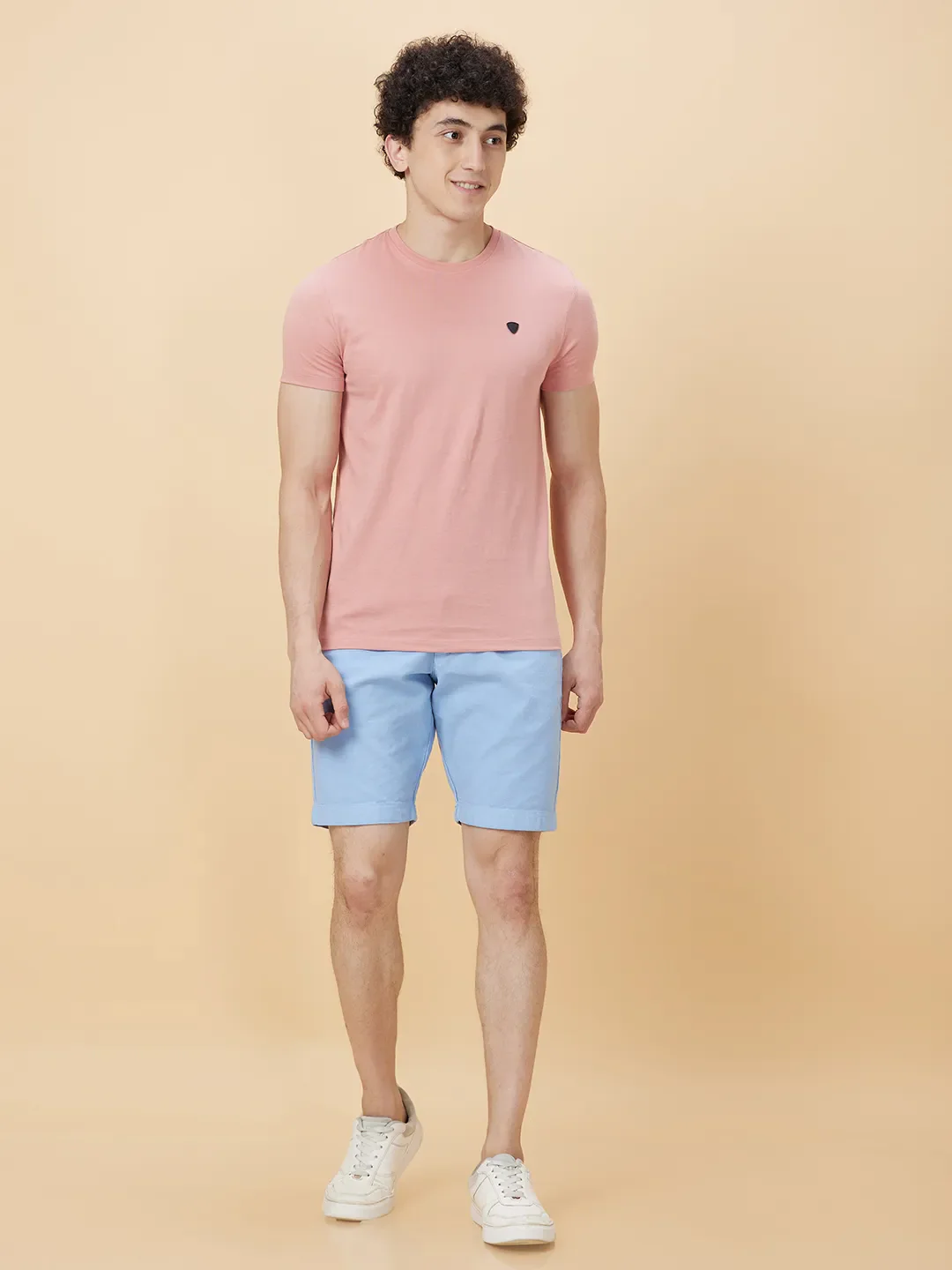 Coral Regular Fit Round Neck Men's T-Shirt by Being Human Clothing - Image 2