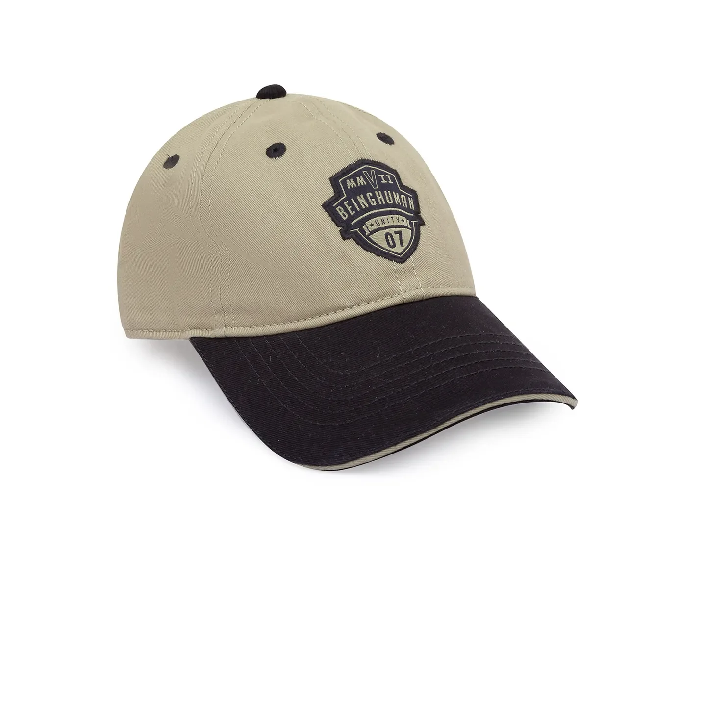 Olive Cotton Unisex Cap by Being Human Clothing - Image 3