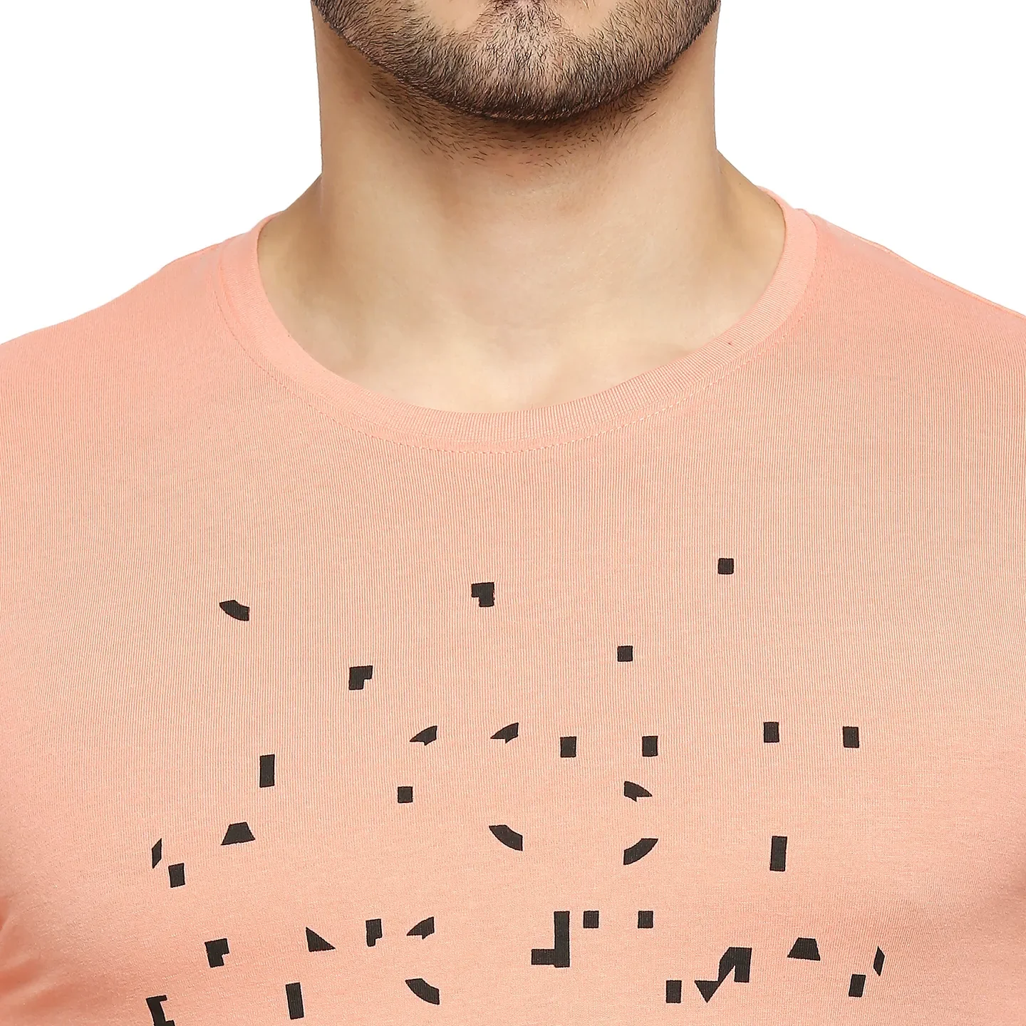 Pink Regular Fit Men's Long Sleeves T-Shirt by Being Human Clothing - Image 2