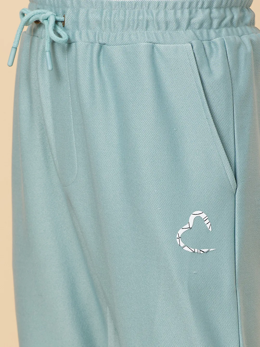 Green Regular Fit Track Pants For Men By Being Human Clothing - Image 4