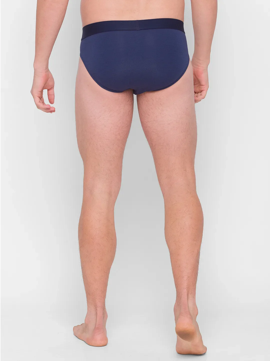 White Regular Fit Cotton Men's Brief by Being Human Clothing - Image 8