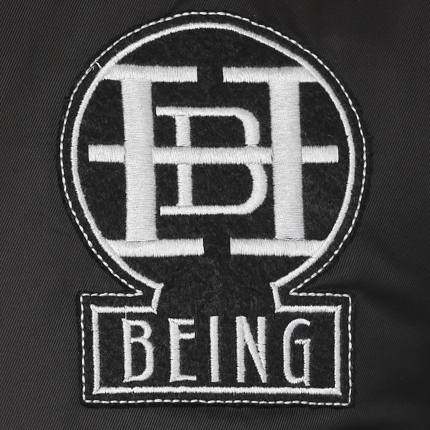 Black Regular Fit Long Sleeves Polyester Men's Jacket by Being Human Clothing - Image 5