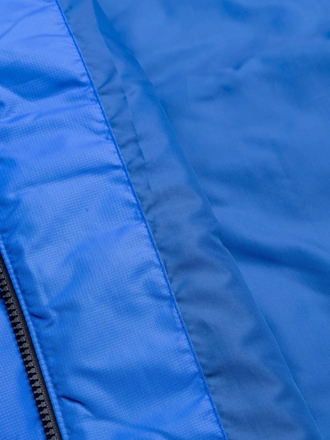 Blue Regular Fit Men's Jacket by Being Human Clothing - Image 5