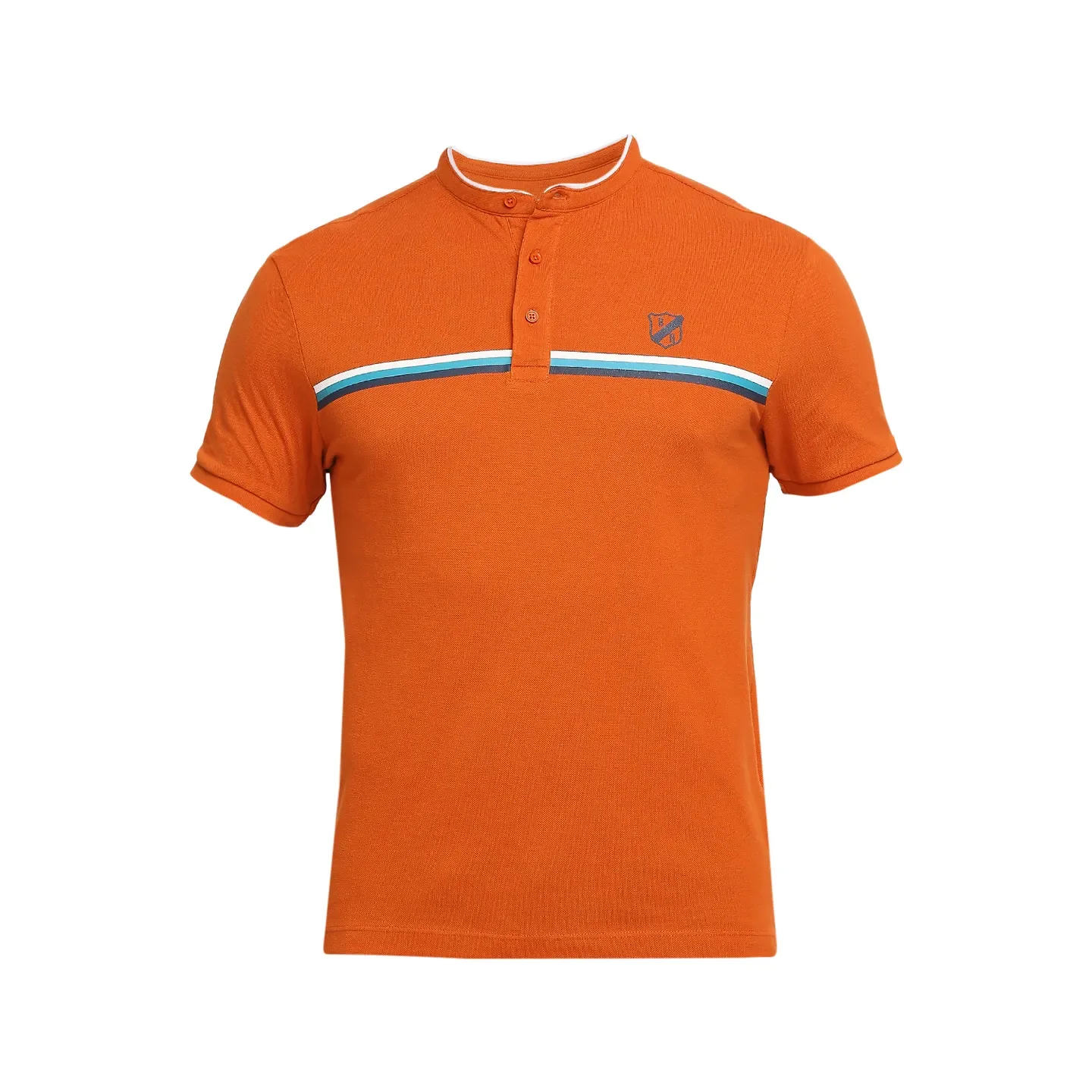 Brown Regular Fit Men's Polo T-Shirt by Being Human Clothing - Image 7
