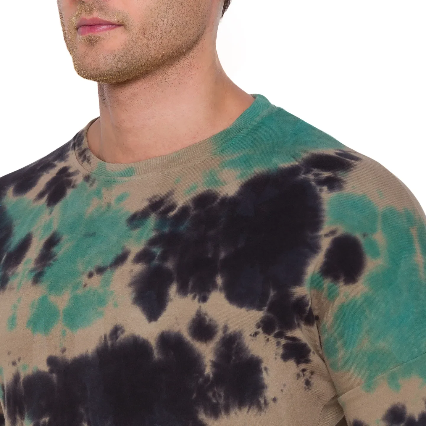 Brown Regular Fit Round Neck Long Sleeves Cotton Men's Sweatshirt by Being Human Clothing - Image 5