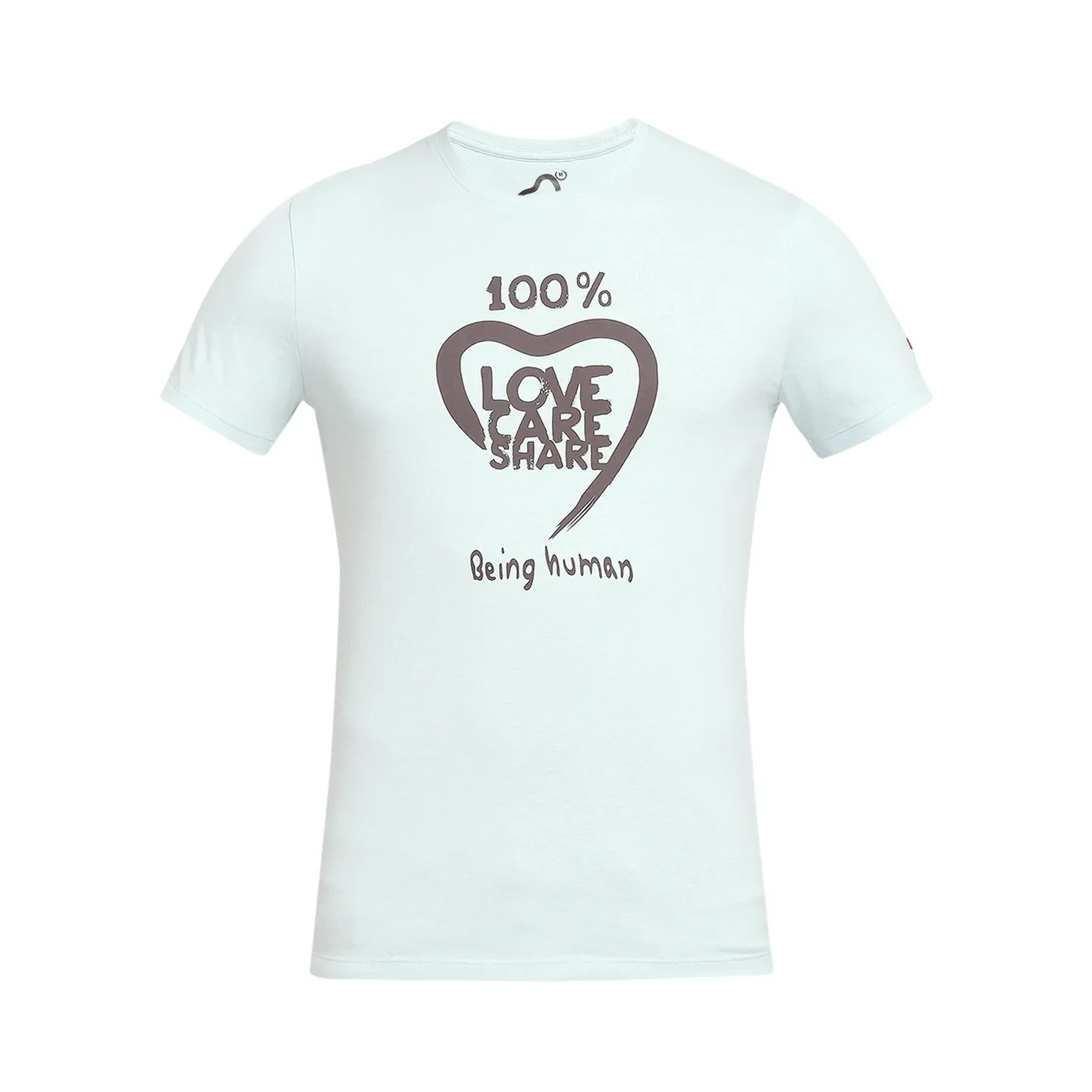 Grey Regular Fit Men's Short Sleeves T-Shirt by Being Human Clothing - Image 7