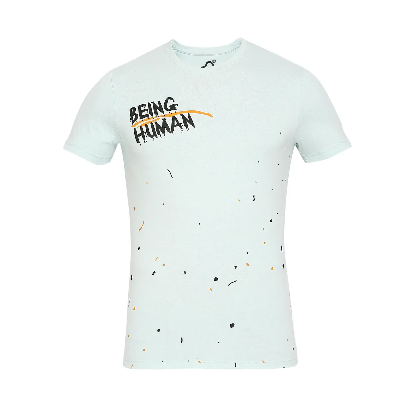 Grey Regular Fit Men's Short Sleeves T-Shirt by Being Human Clothing - Image 7