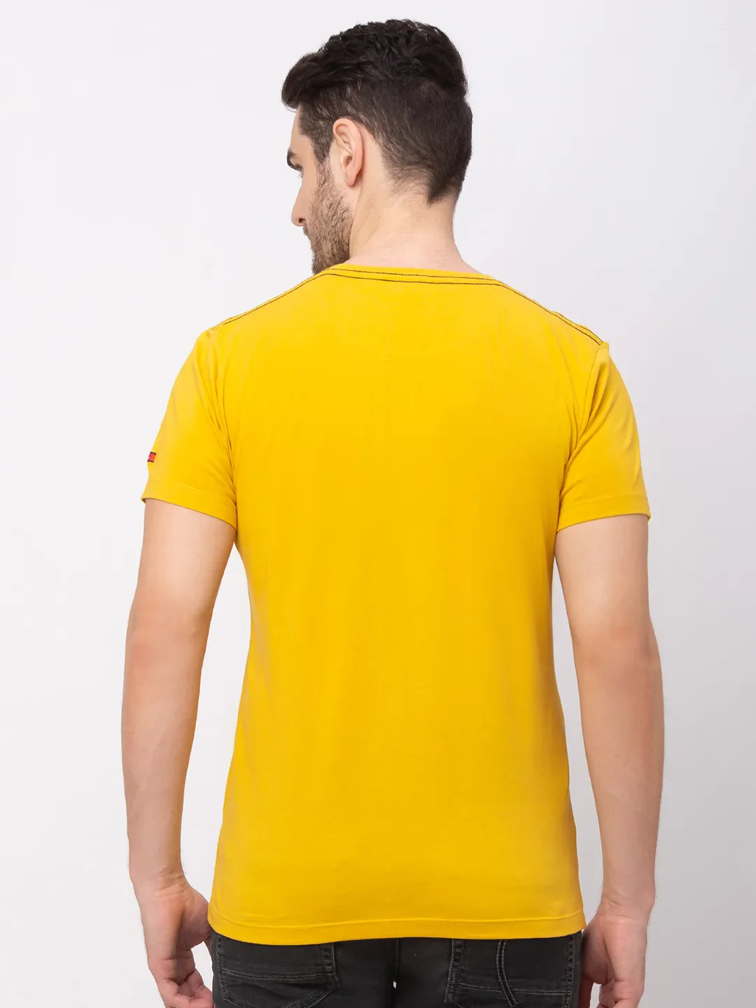 Banana Regular Fit Round Neck Men's T-Shirt by Being Human Clothing - Image 2