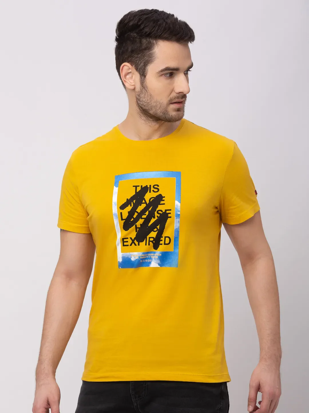 Banana Regular Fit Round Neck Men's T-Shirt by Being Human Clothing - Image 3