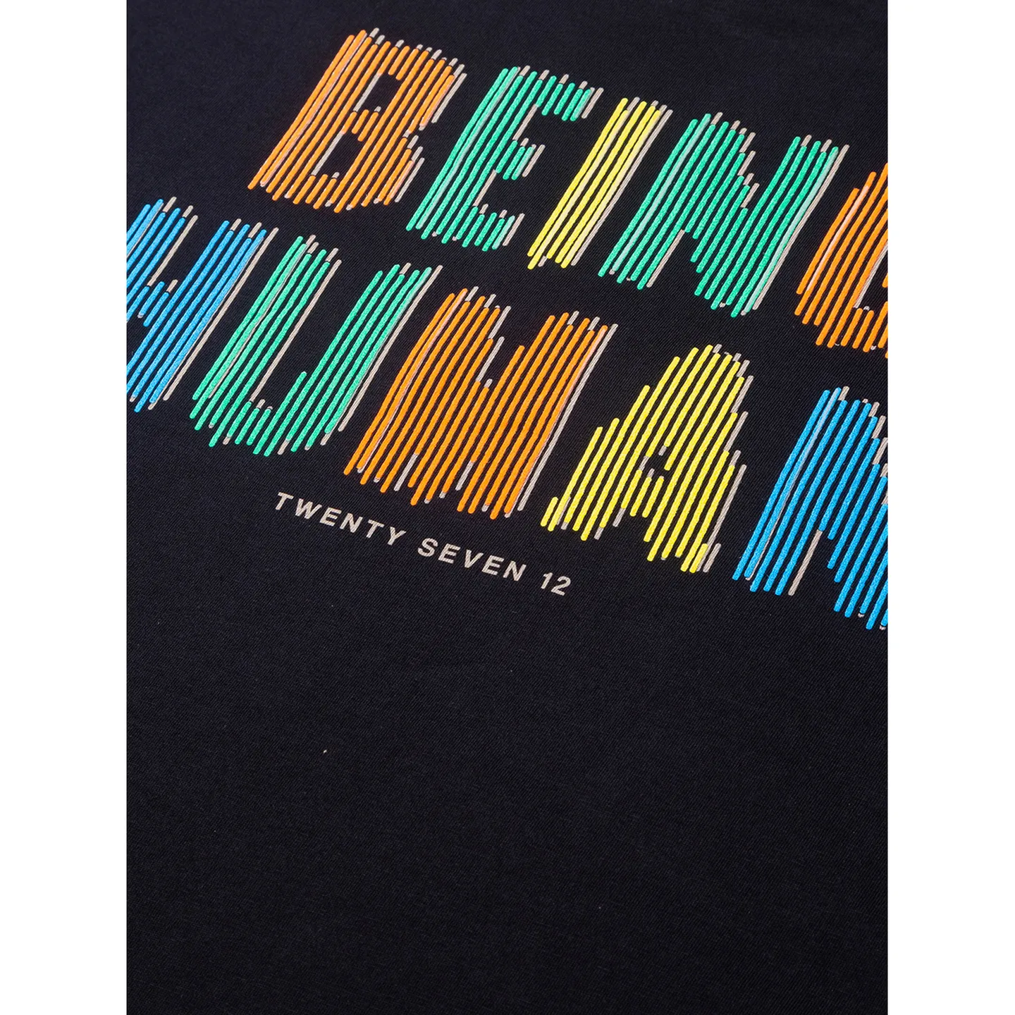 Black Regular Fit Men's Long Sleeves T-Shirt by Being Human Clothing - Image 5