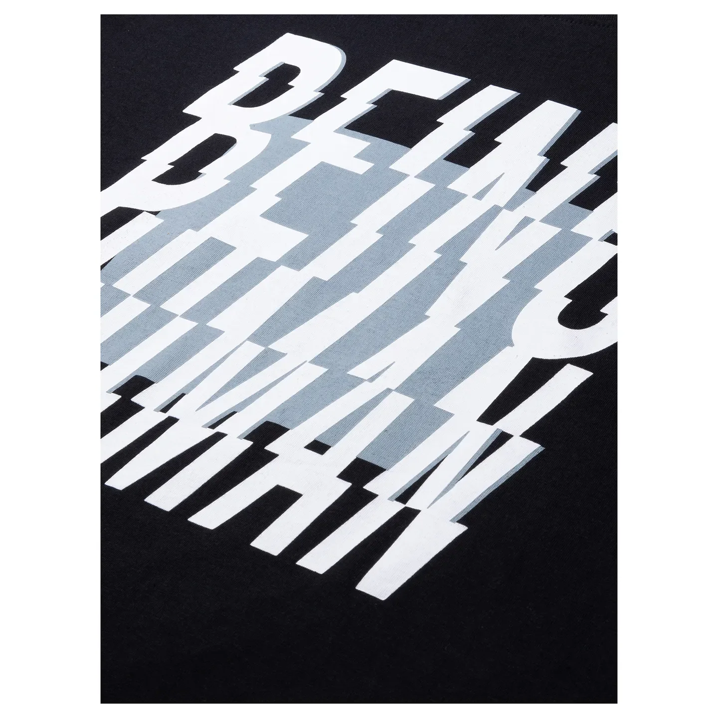 Black Regular Fit Round Neck Men's T-Shirt by Being Human Clothing - Image 6