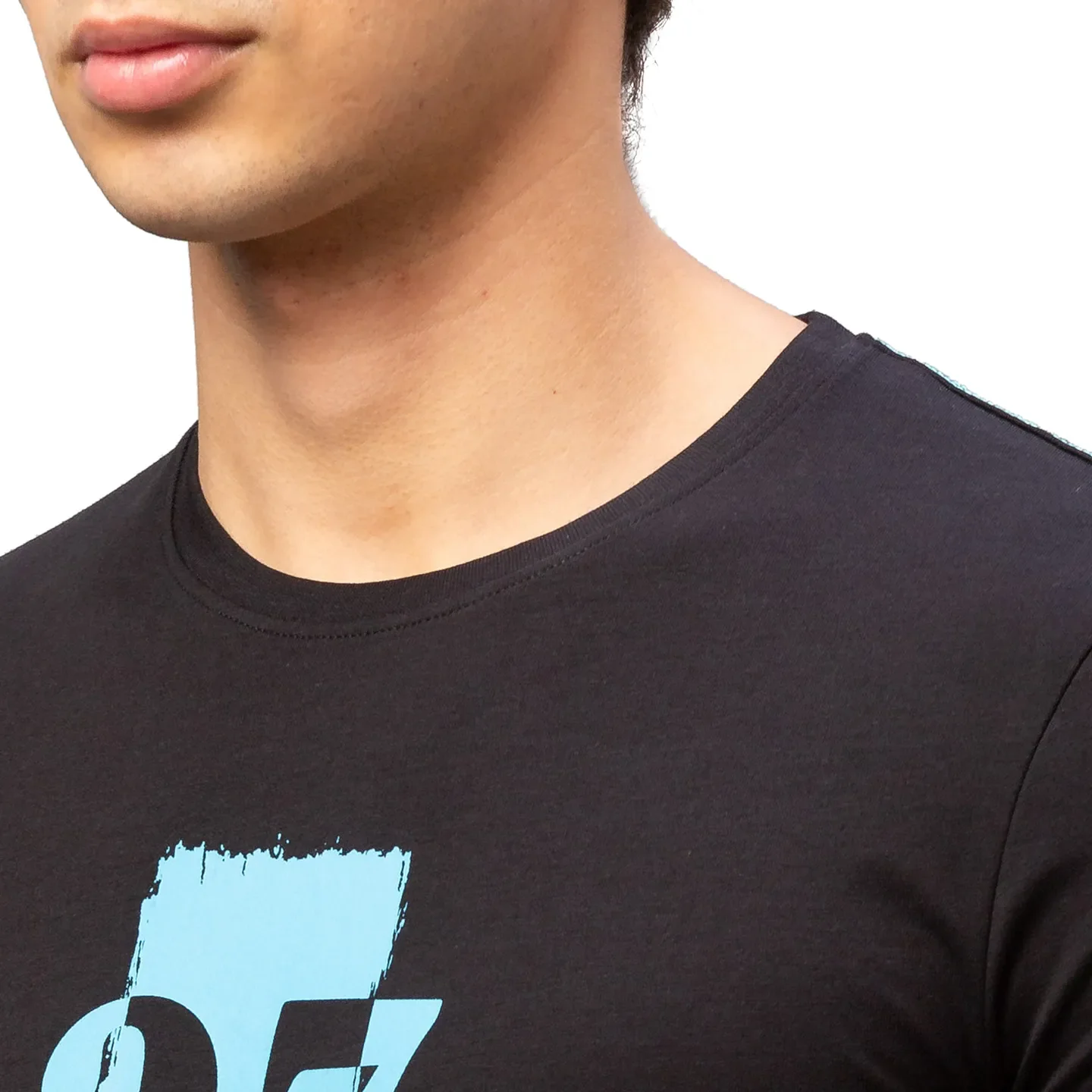 Black Regular Fit Men's Short Sleeves T-Shirt by Being Human Clothing - Image 4