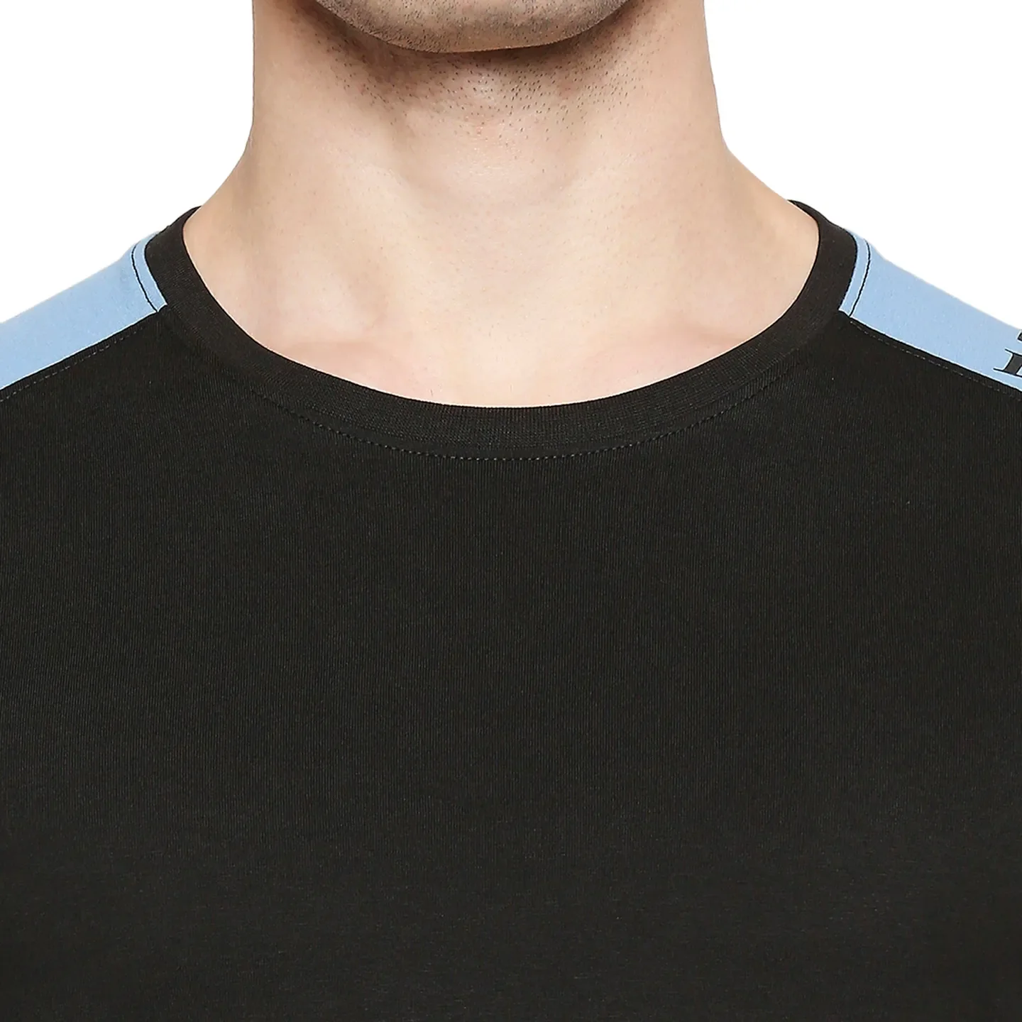 Black Regular Fit Men's Short Sleeves T-Shirt by Being Human Clothing - Image 5