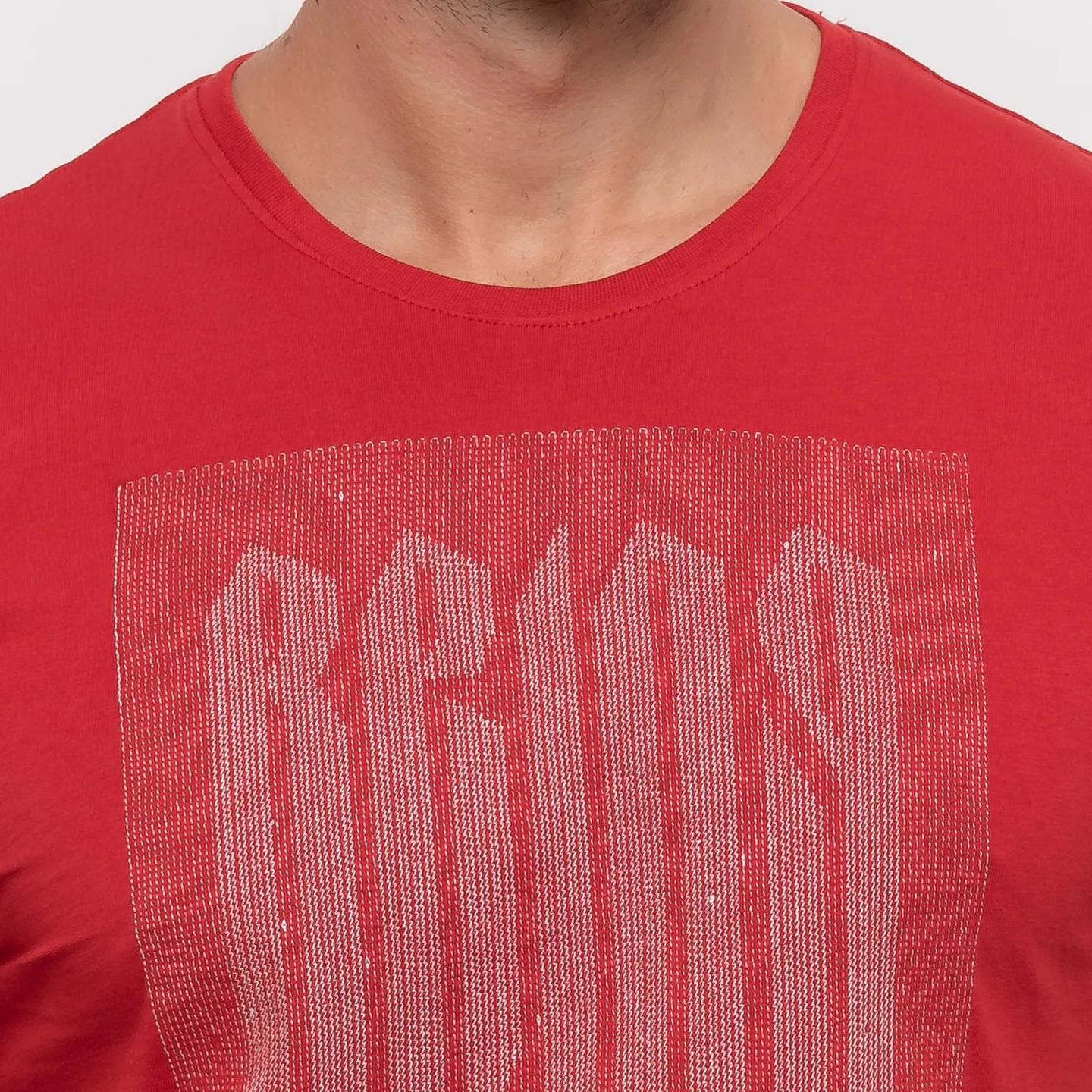 Red Regular Fit Men's T-Shirt by Being Human Clothing - Image 5
