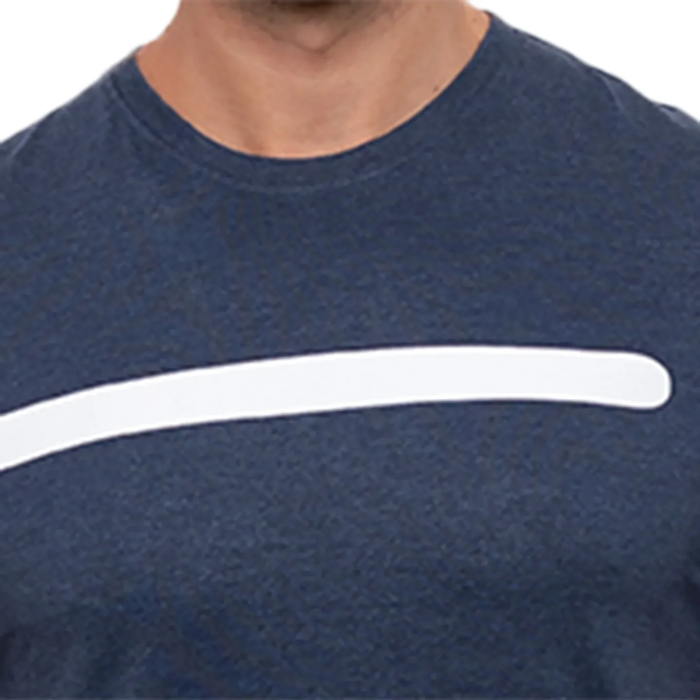 Blue Regular Fit Men's Short Sleeves T-Shirt by Being Human Clothing - Image 4