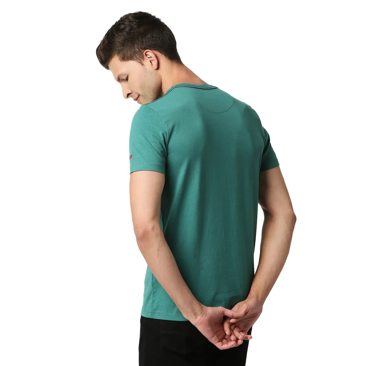 Evergreen Regular Fit Round Neck Men's T-Shirt by Being Human Clothing - Image 3