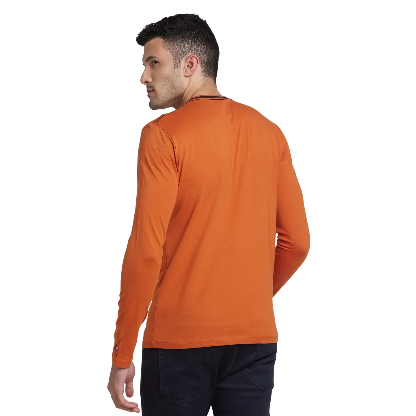 Gold Flam Regular Fit Round Neck Men's T-Shirt by Being Human Clothing - Image 3