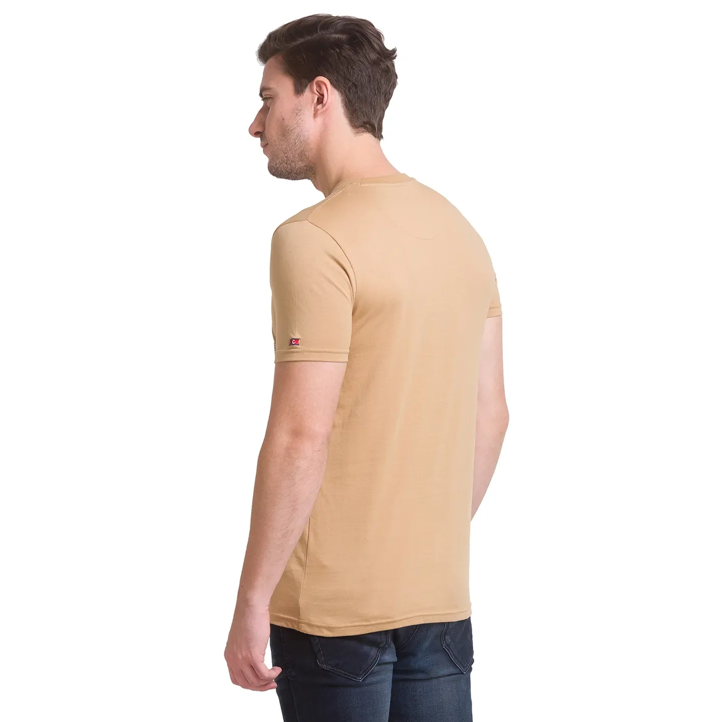 Iced Coffee Regular Fit Round Neck Mens' T-Shirt by Being Human Clothing - Image 4