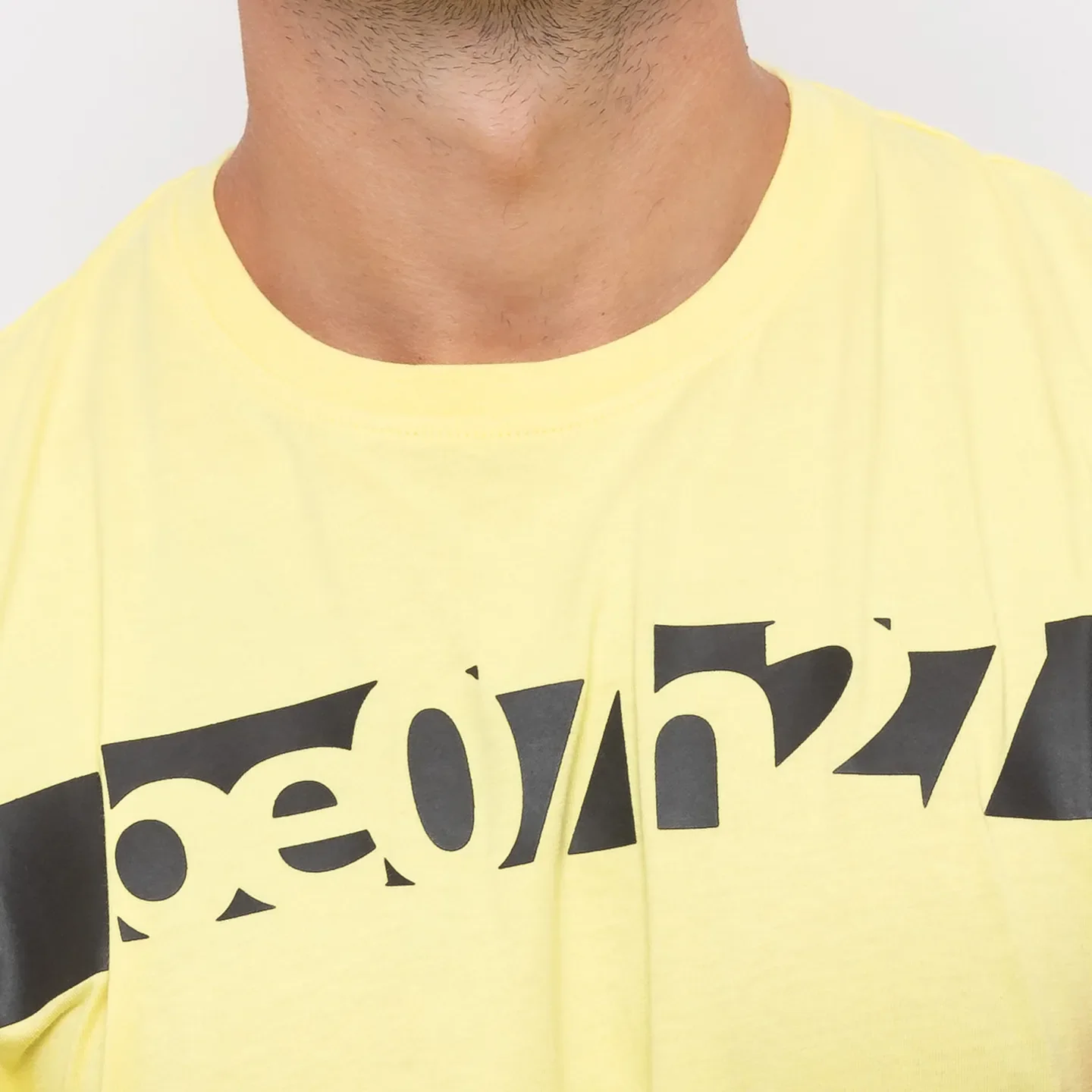 Yellow Regular Fit Men's Short Sleeves T-Shirt by Being Human Clothing - Image 5