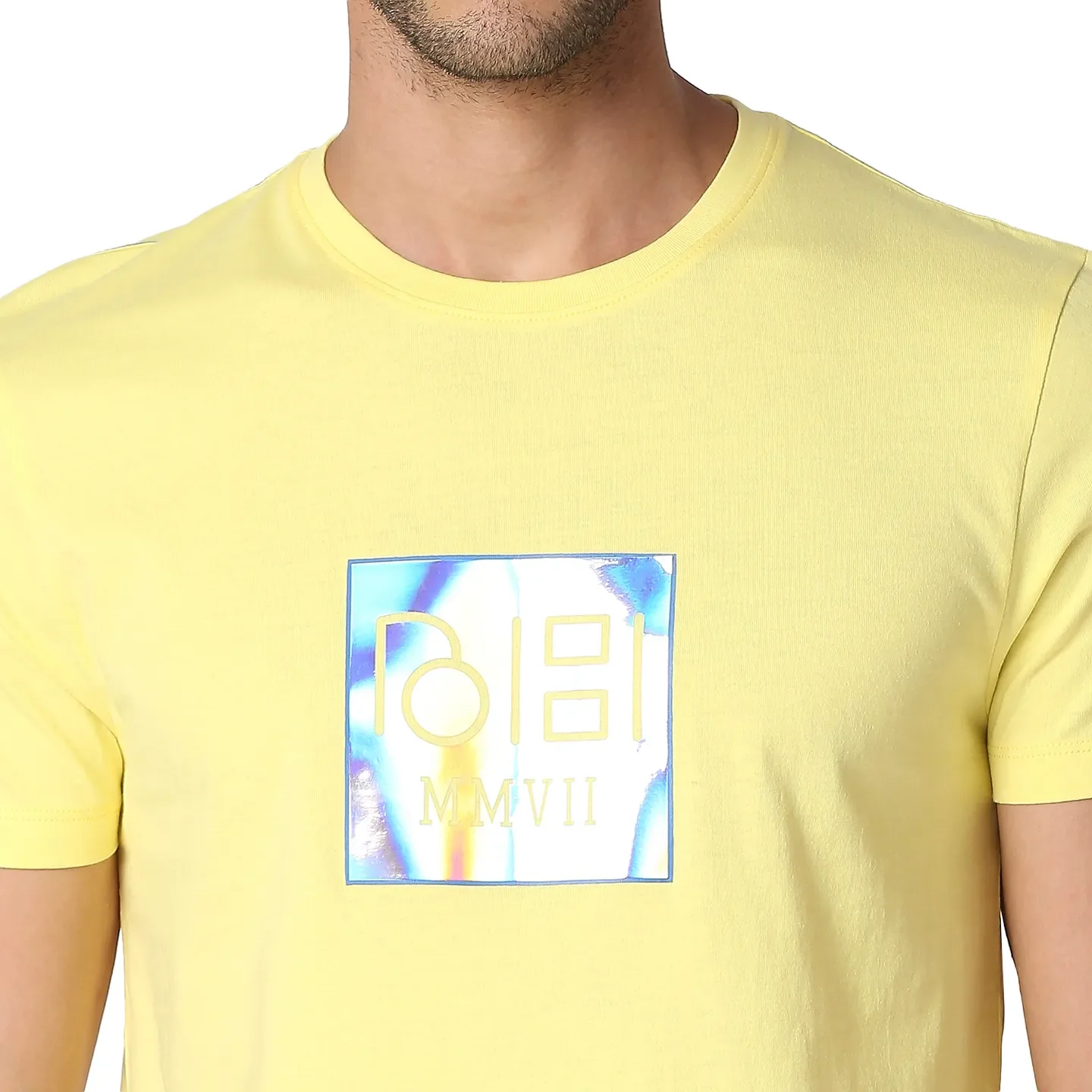 Lemon Regular Fit Round Neck Men's T-Shirt by Being Human Clothing - Image 5