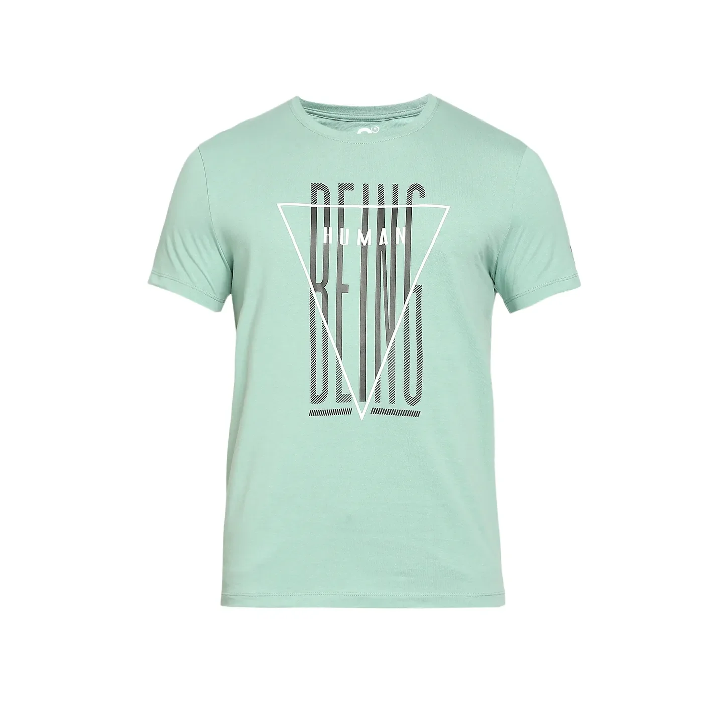 Green Regular Fit Men's Short Sleeves T-Shirt by Being Human Clothing - Image 7