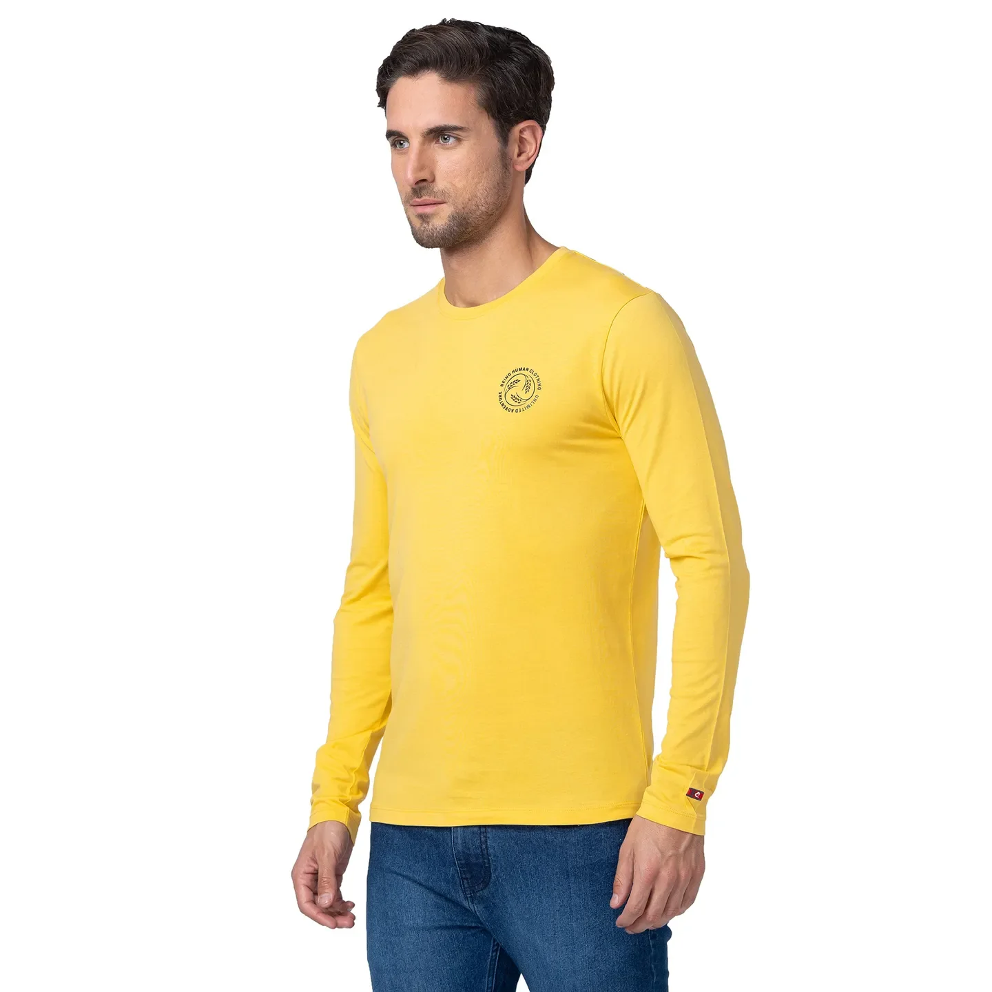 Mimosa Regular Fit Round Neck Men's T-Shirt by Being Human Clothing - Image 2