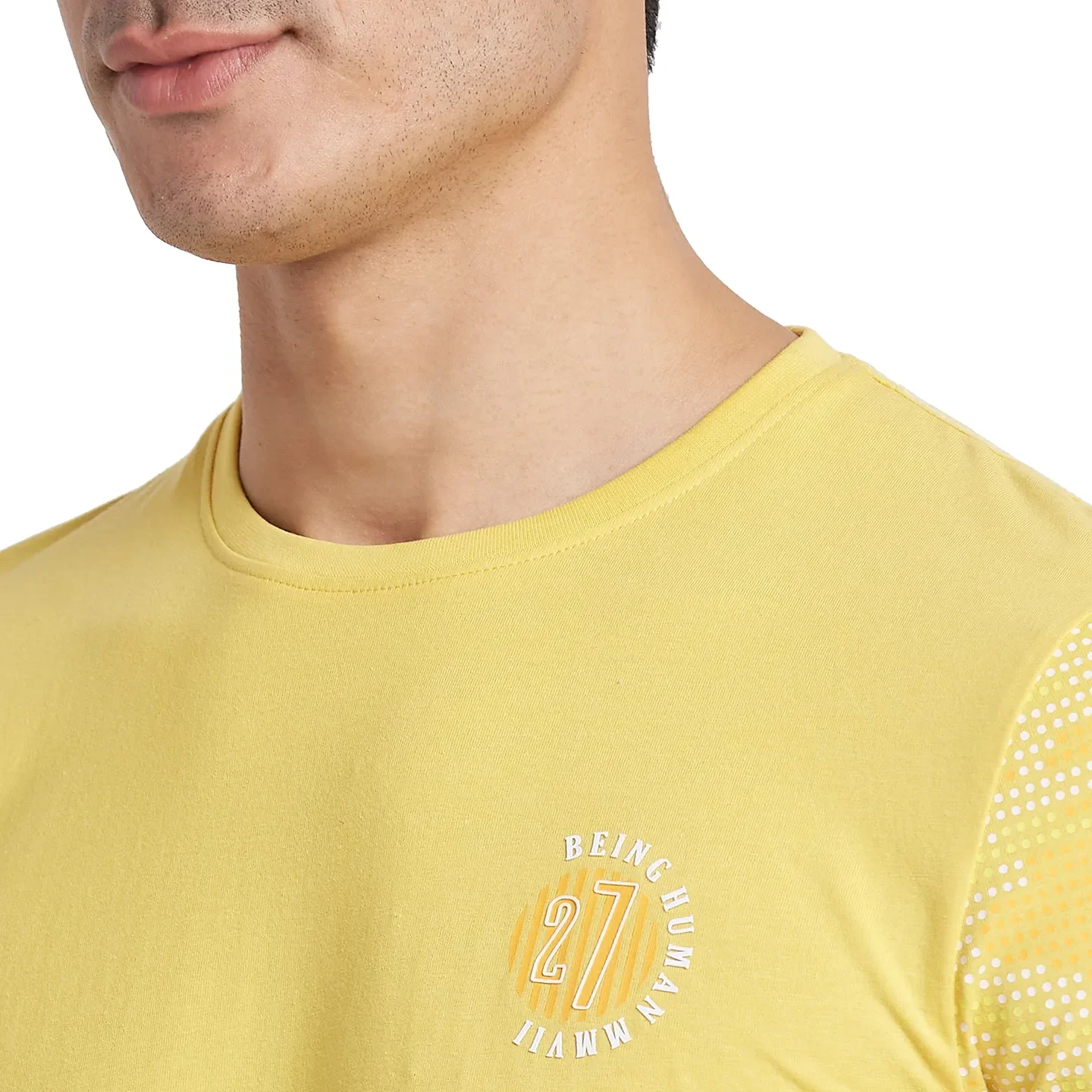 Purple Regular Fit Men's Short Sleeves T-Shirt by Being Human Clothing - Image 4