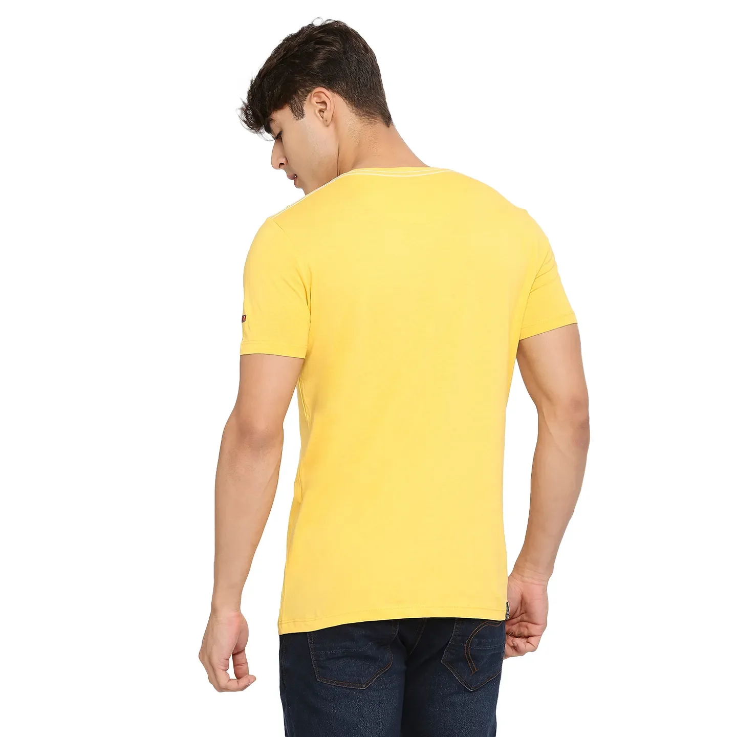 Purple Regular Fit Men's Short Sleeves T-Shirt by Being Human Clothing - Image 4