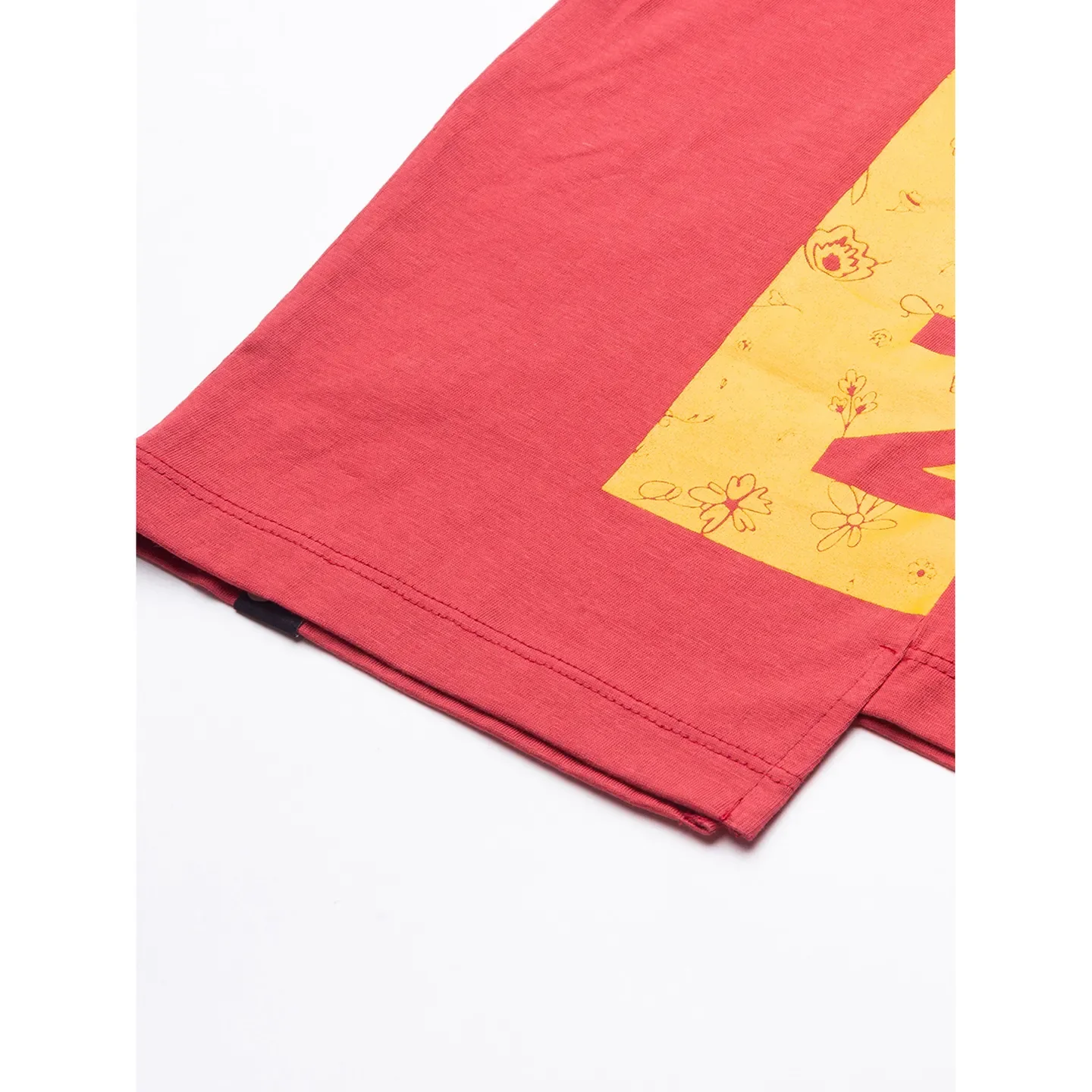 Mineral Red Regular Fit Round Neck Men's T-Shirt by Being Human Clothing - Image 2